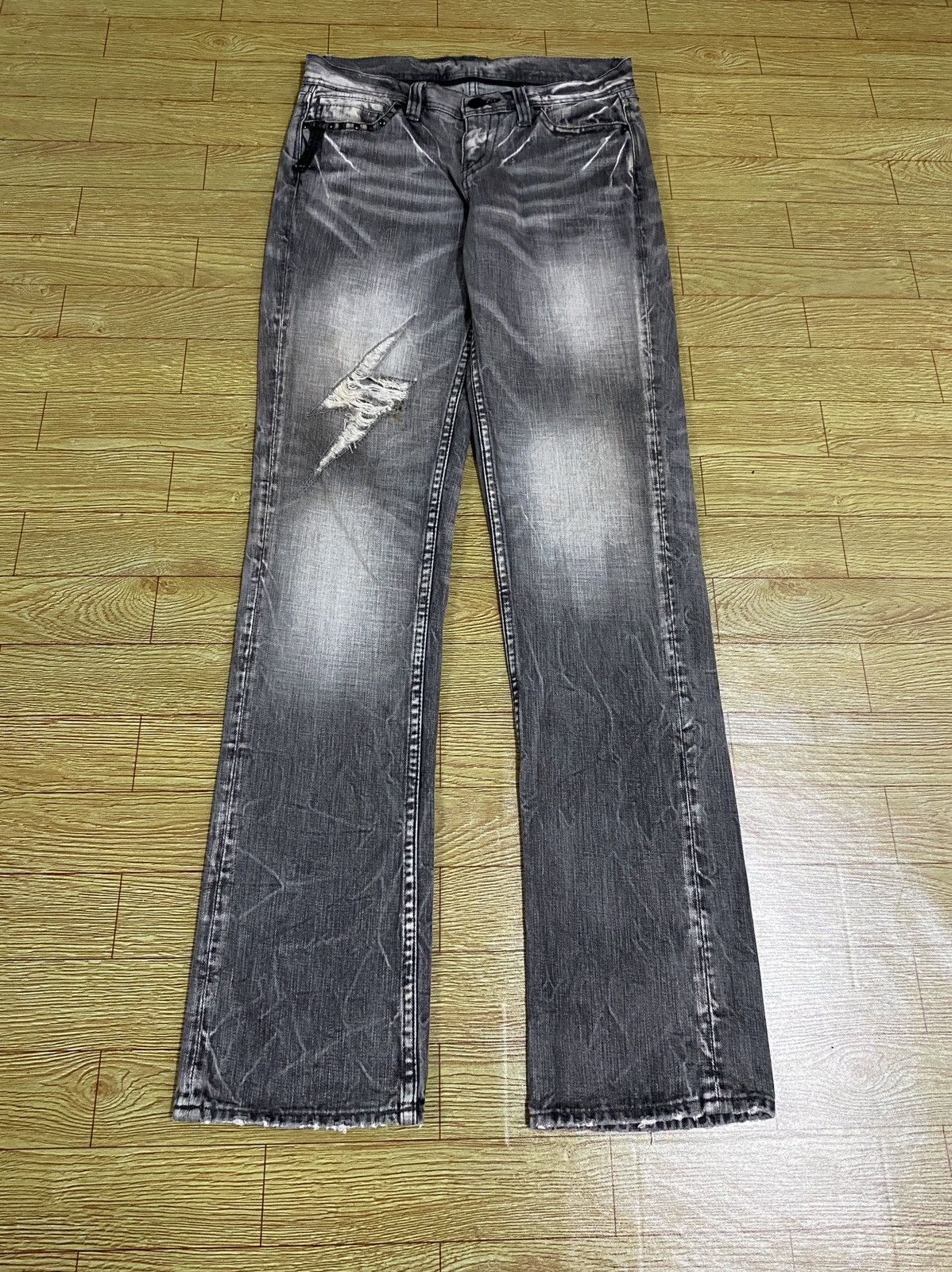 Murder License Very Rare Vintage Japanese Brand Murder License Jeans 1990s Size US 32 / EU 48 - 1 Thumbnail