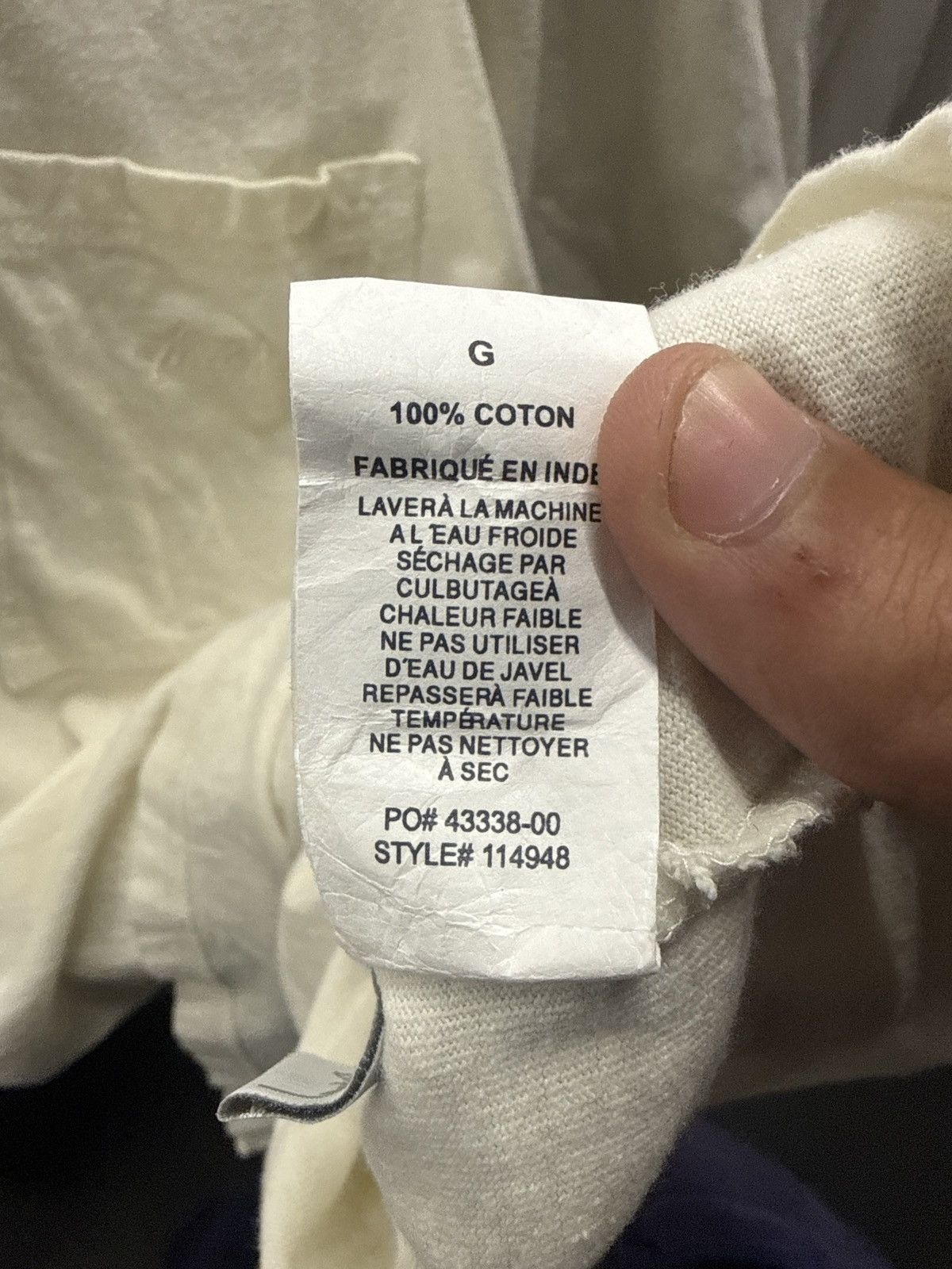 Stussy Stussy Pocket Tee Size US L / EU 52-54 / 3 - 5 Thumbnail
