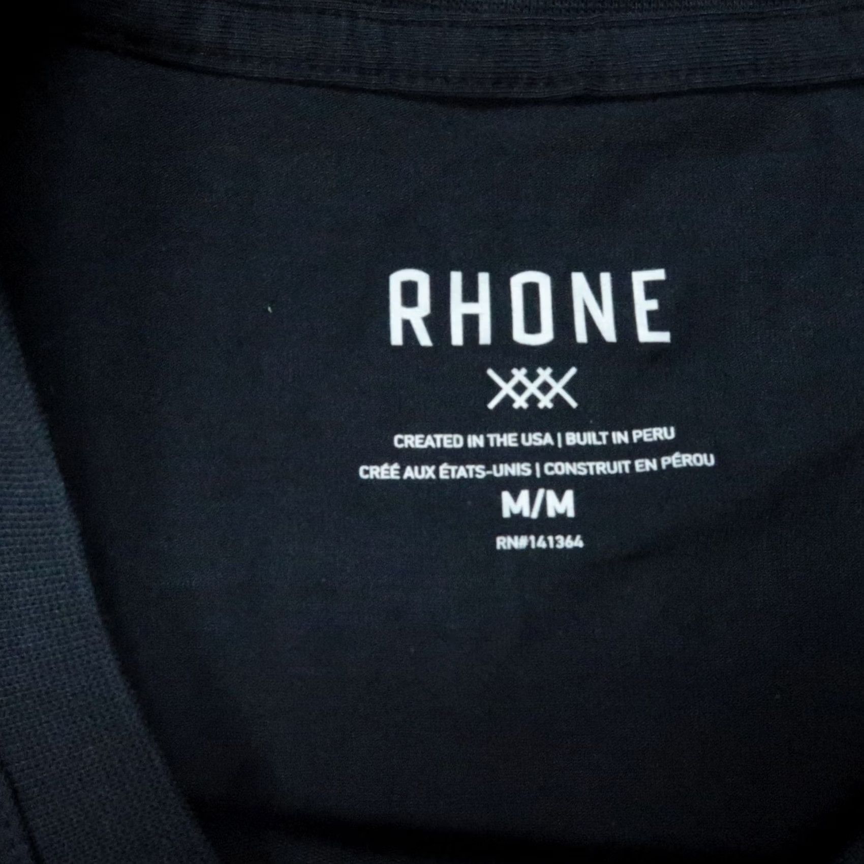 Rhone Rhone Shirt Mens Medium Blue Element Long Sleeve Tee Performance Stretch Size US M / EU 48-50 / 2 - 2 Thumbnail