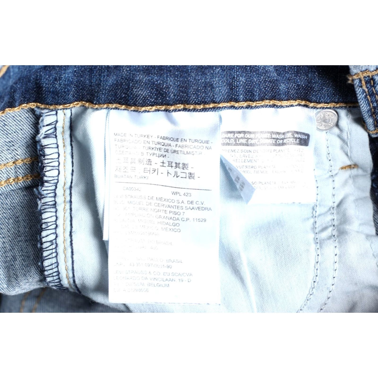 Levi's VINTAGE LEVI’S MILE HIGH SUPER SKINNY PREMIUM Big E Stretch Jeans Women Size W24 L30 Size 42" / US 20 - 8 Thumbnail