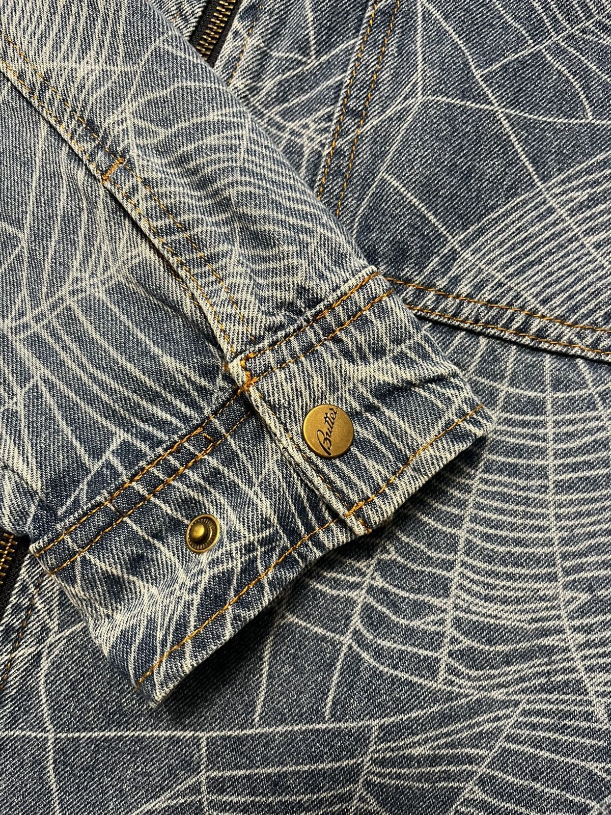 Butter Goods Spider Web Denim Jacket SS22 Size US S / EU 44-46 / 1 - 5 Thumbnail