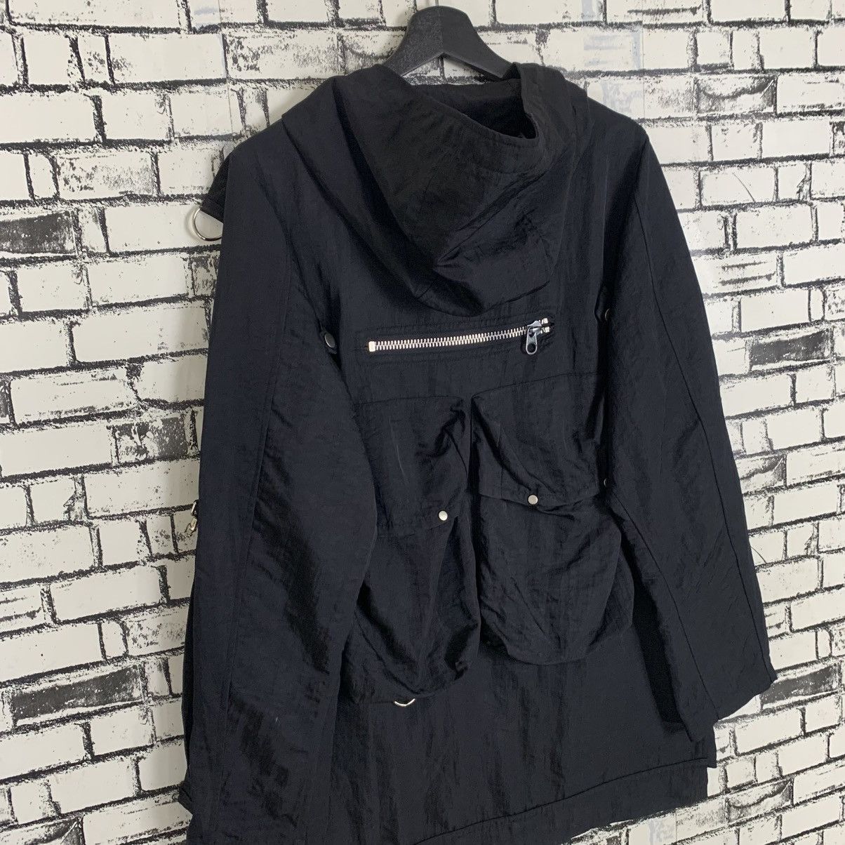 Seditionaries Aize Denim Bondage Gothic Nylon Jacket Size US M / EU 48-50 / 2 - 12 Thumbnail