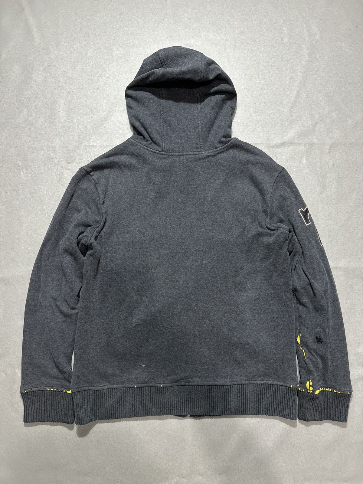 Beauty Beast DISTRESSED ZIP HOODIE NUMBER 7 BALENCIAGA RAF SIMONS STYLE Size US M / EU 48-50 / 2 - 6 Thumbnail