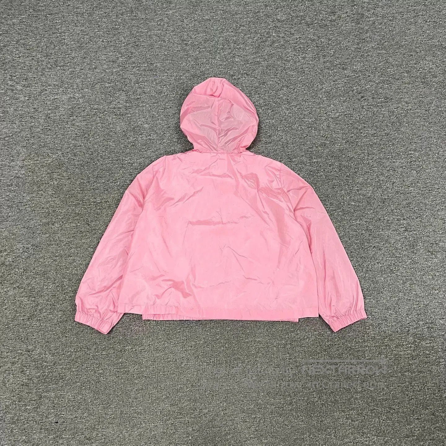 Miu Miu Miu Miu Pink Hooded Windbreaker with Logo. Size S / US 4 / IT 40 - 7 Thumbnail