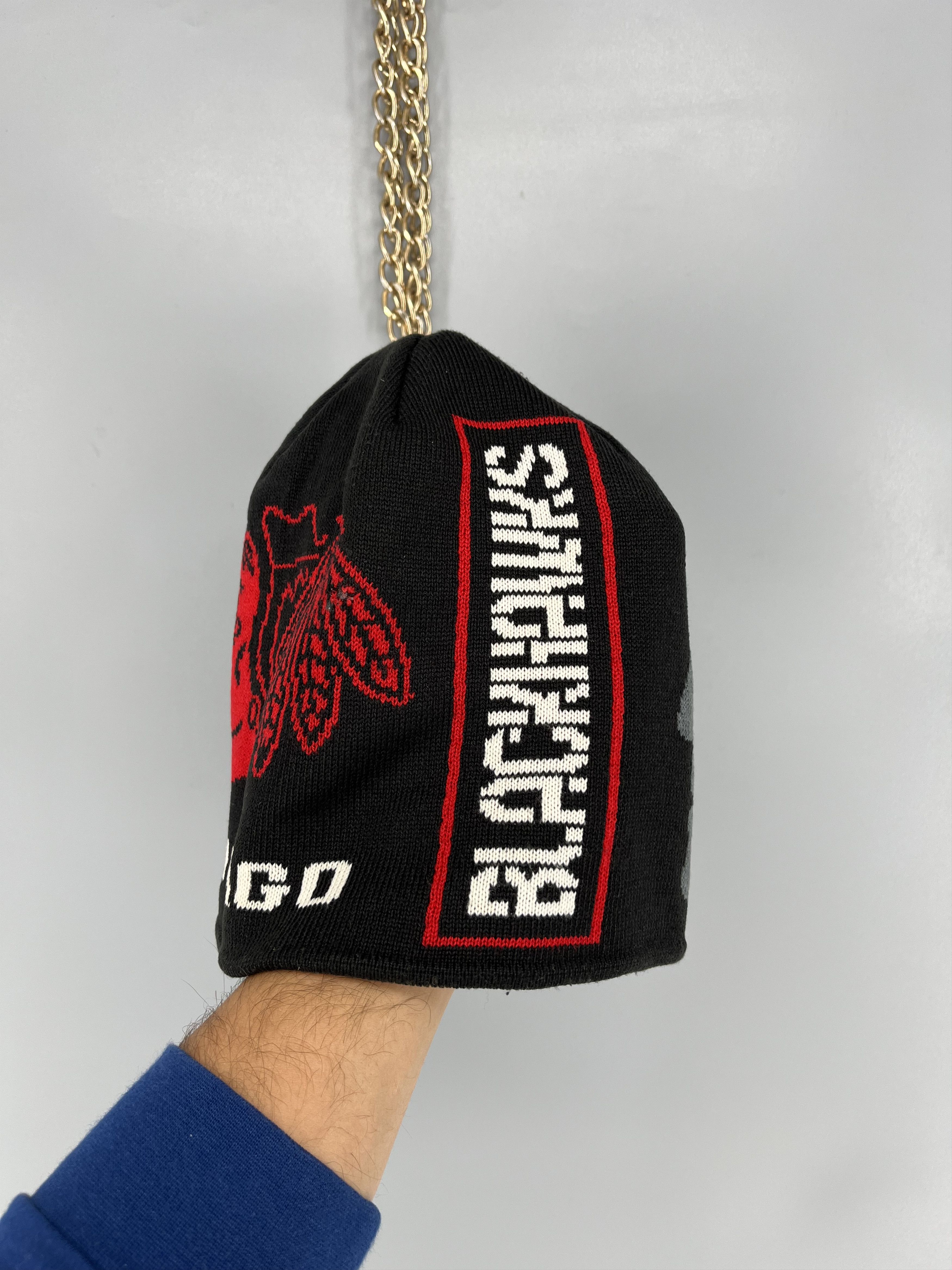 Reebok Reebok Men's Chicago Blackhawks Fanatics Red/Black Size ONE SIZE - 4 Thumbnail