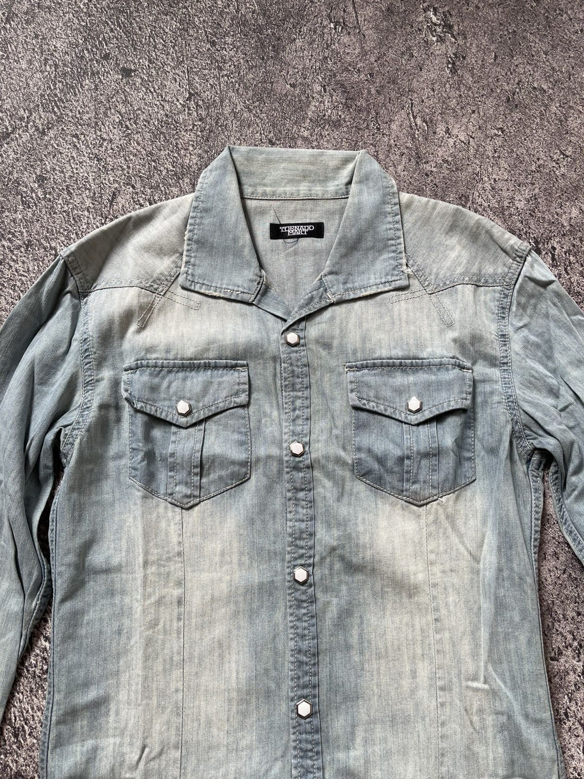 Tornado Mart Tornado Mart ifsixwasnine jeans shirt Size US M / EU 48-50 / 2 - 3 Thumbnail
