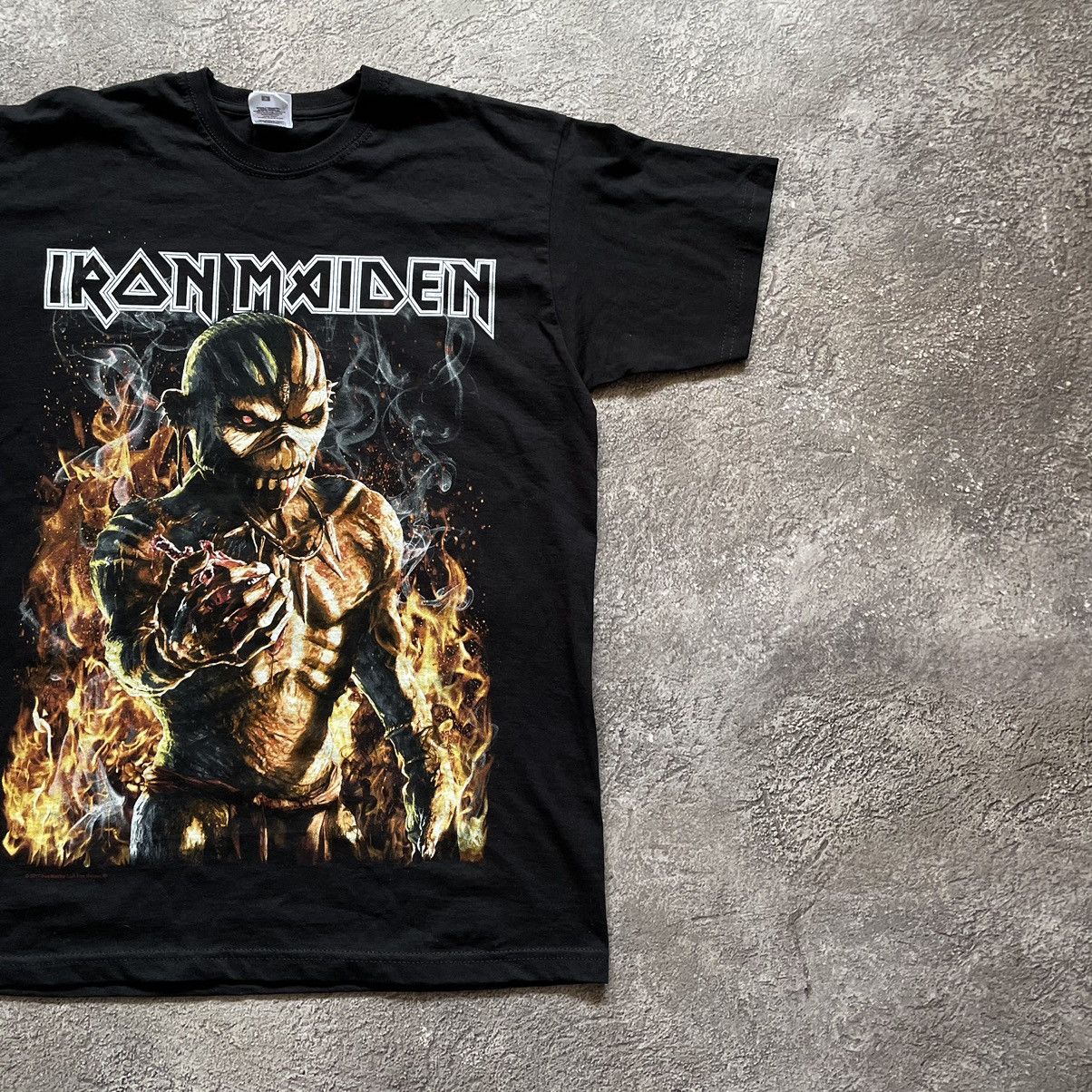 Band Tees Vintage Y2K Iron Maiden Scream Face Devil Creepy Horror Tee Size US M / EU 48-50 / 2 - 3 Thumbnail