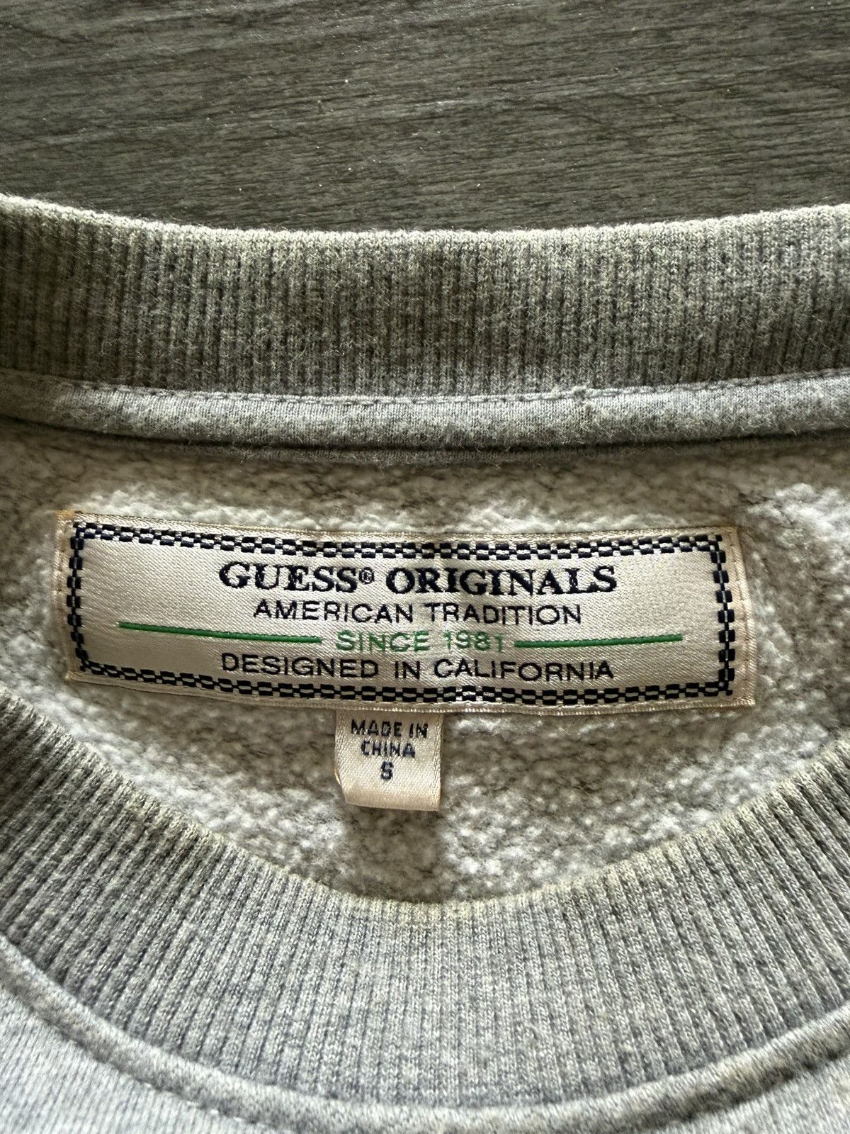 Vintage Vintage Guess Crewneck Size US S / EU 44-46 / 1 - 3 Thumbnail
