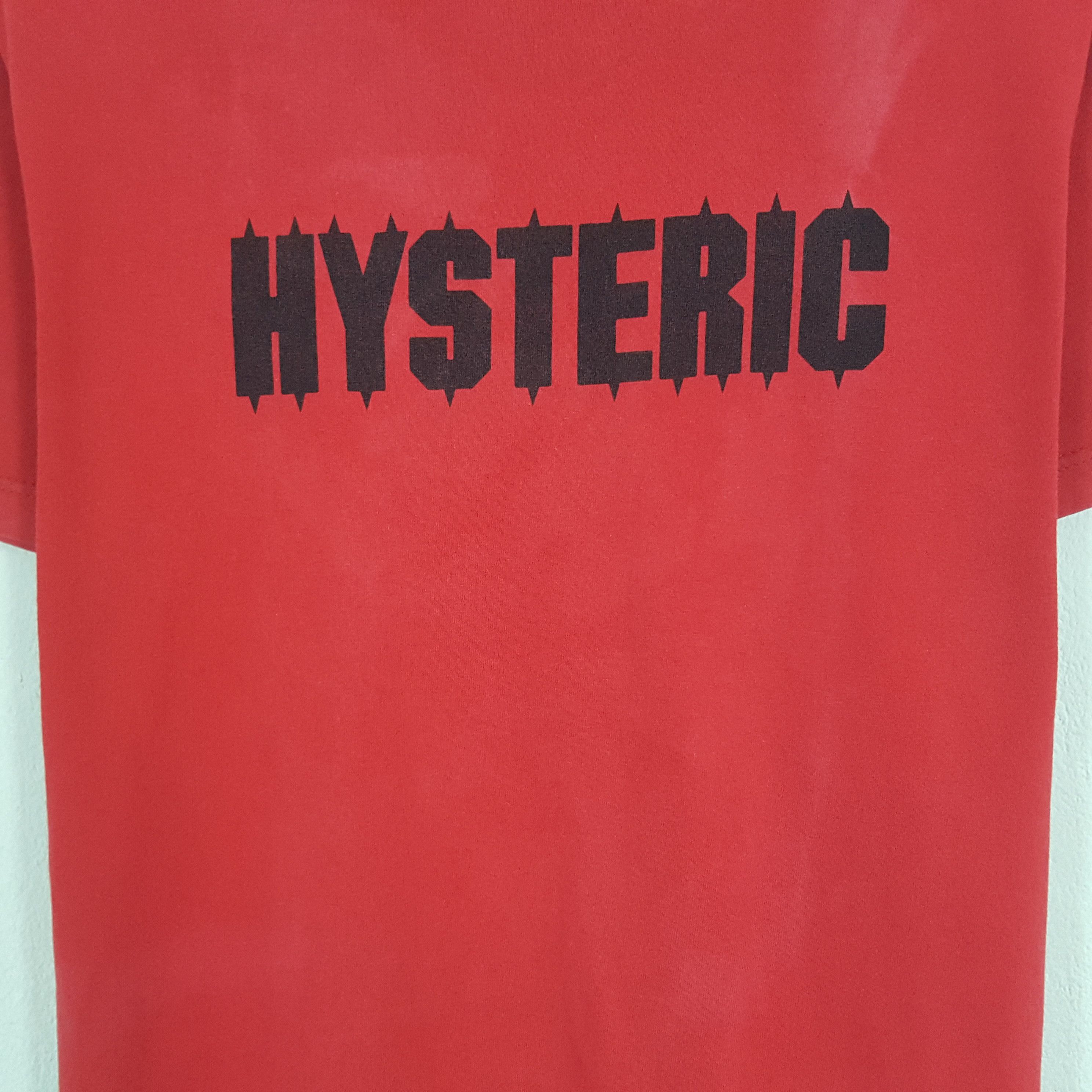 Hysteric Glamour × Japanese Brand × Vintage Vintage Hysteric Glamour Custom Art Big Logo Tshirt Size US M / EU 48-50 / 2 - 4 Thumbnail