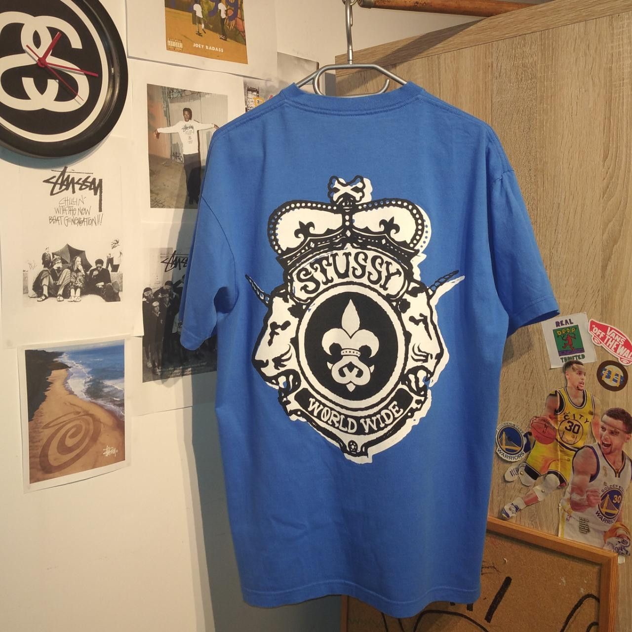 Stussy Stussy Sheild Tee 👕 Size US L / EU 52-54 / 3 - 1 Thumbnail