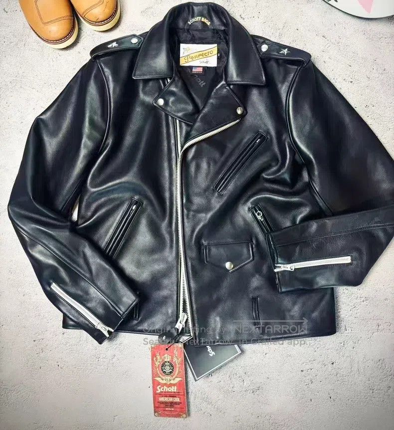 Other Co-branded locomotive leather jacket Size US S / EU 44-46 / 1 - 3 Thumbnail