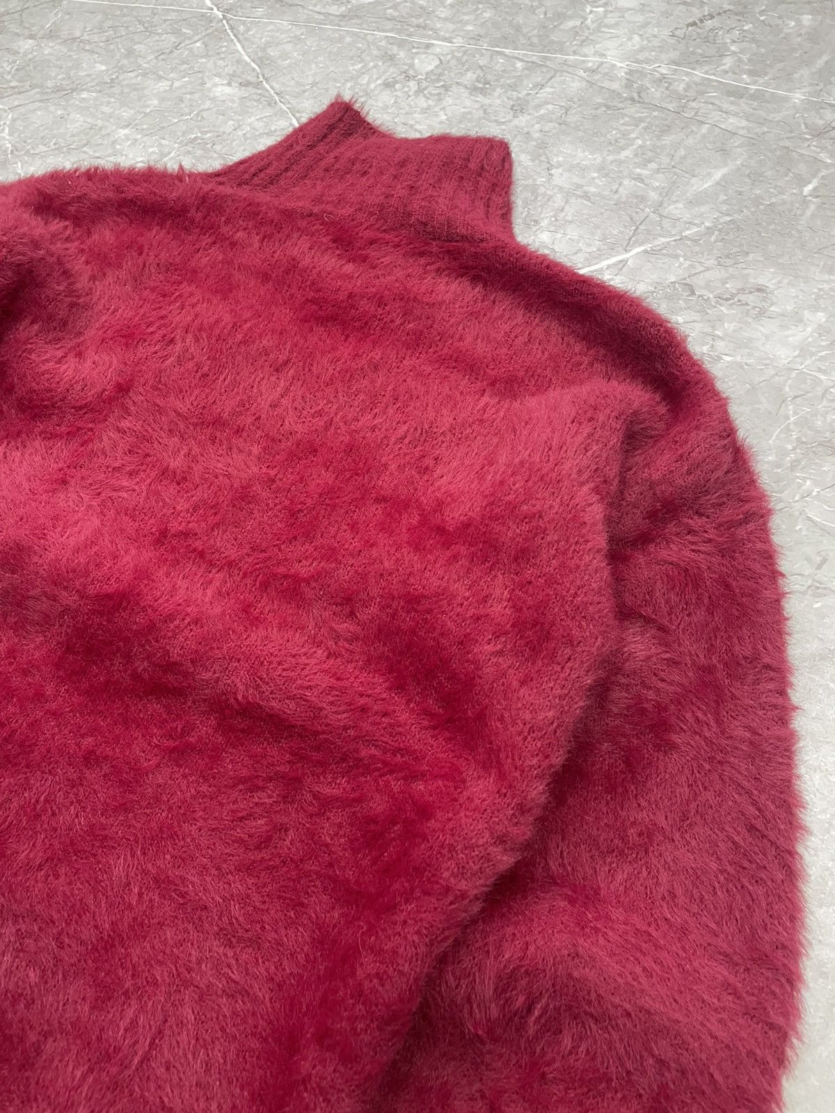 Designer × Japanese Brand RARE fur MOHAIR TURTLE NECK SWEATER DIESEL STYLE Y2K Size US M / EU 48-50 / 2 - 11 Thumbnail