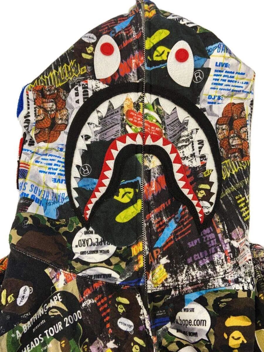 Bape BAPE Monogram Ctn Zip Hdy Multi Size US XL / EU 56 / 4 - 7 Thumbnail