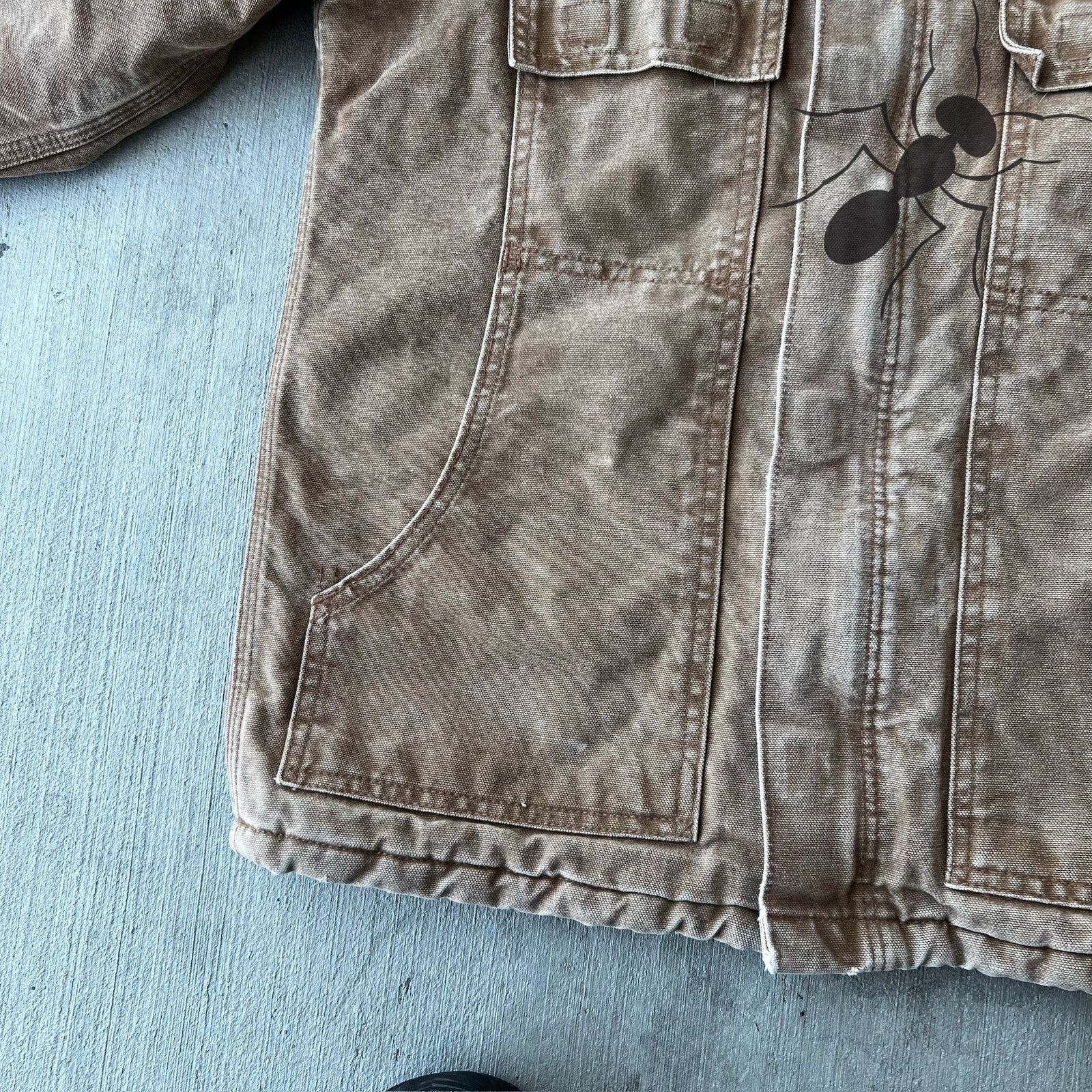 Carhartt × Vintage Carhartt YOUTH brown arctic work wear jacket Size US XS / EU 42 / 0 - 2 Thumbnail