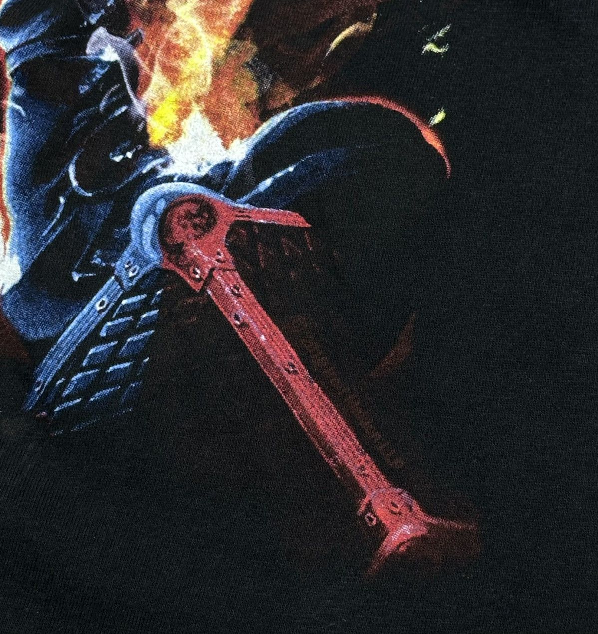 Gildan Iron Maiden Steve Harris Men’s Rock T-Shirt Size L Big Print Size US L / EU 52-54 / 3 - 4 Thumbnail