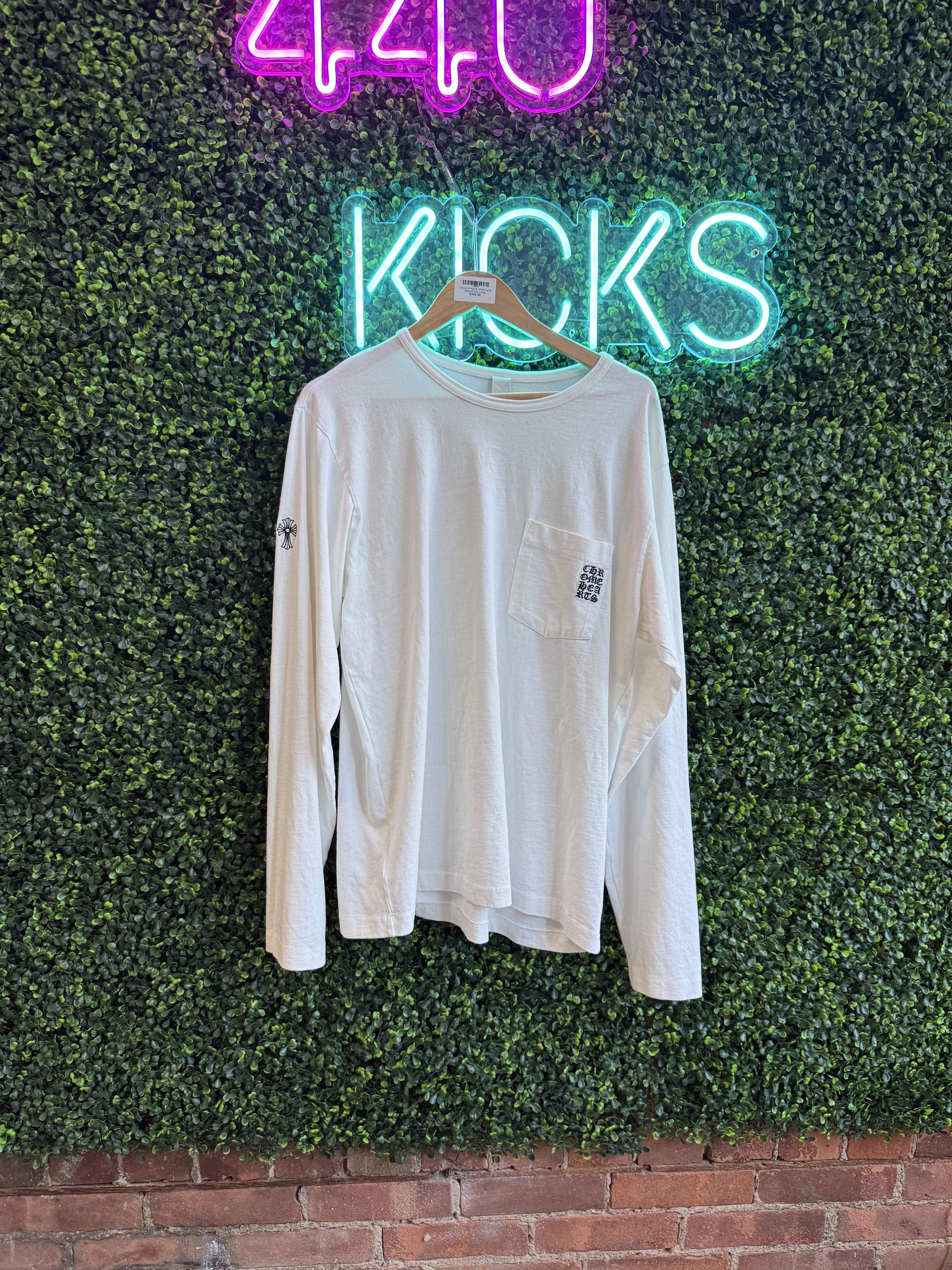 Chrome Hearts White Long Sleeve