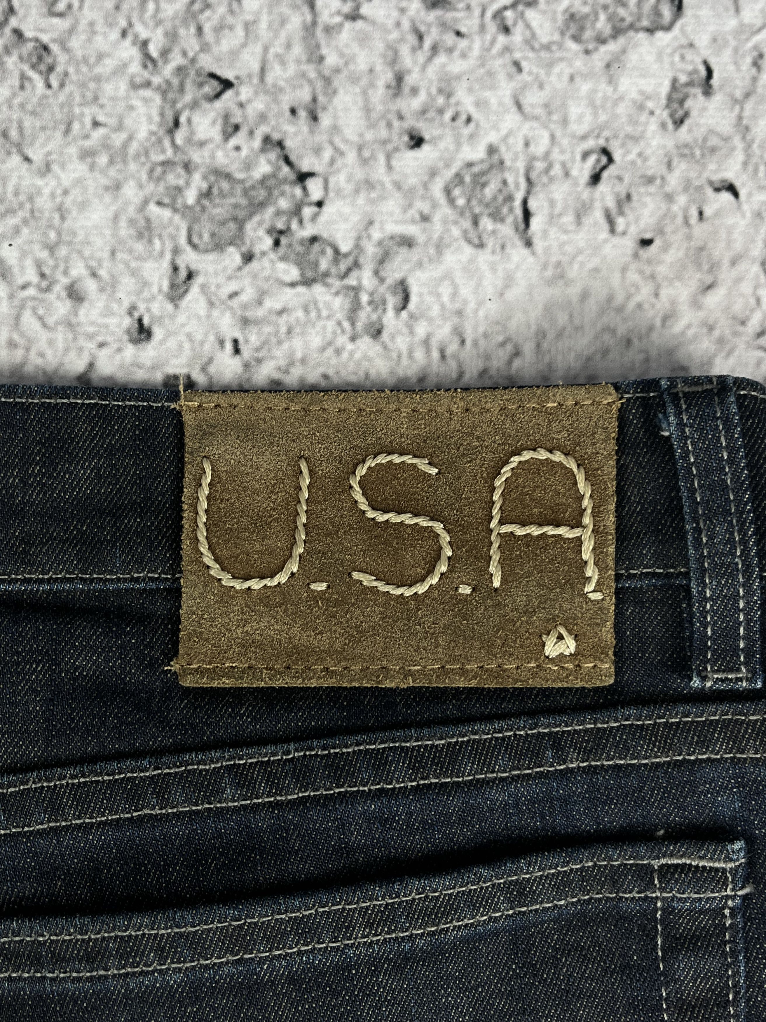 Designer × John Varvatos × Vintage Pants Denim John Varvatos JV Vintage Straight Fit Size US 38 / EU 54 - 4 Thumbnail