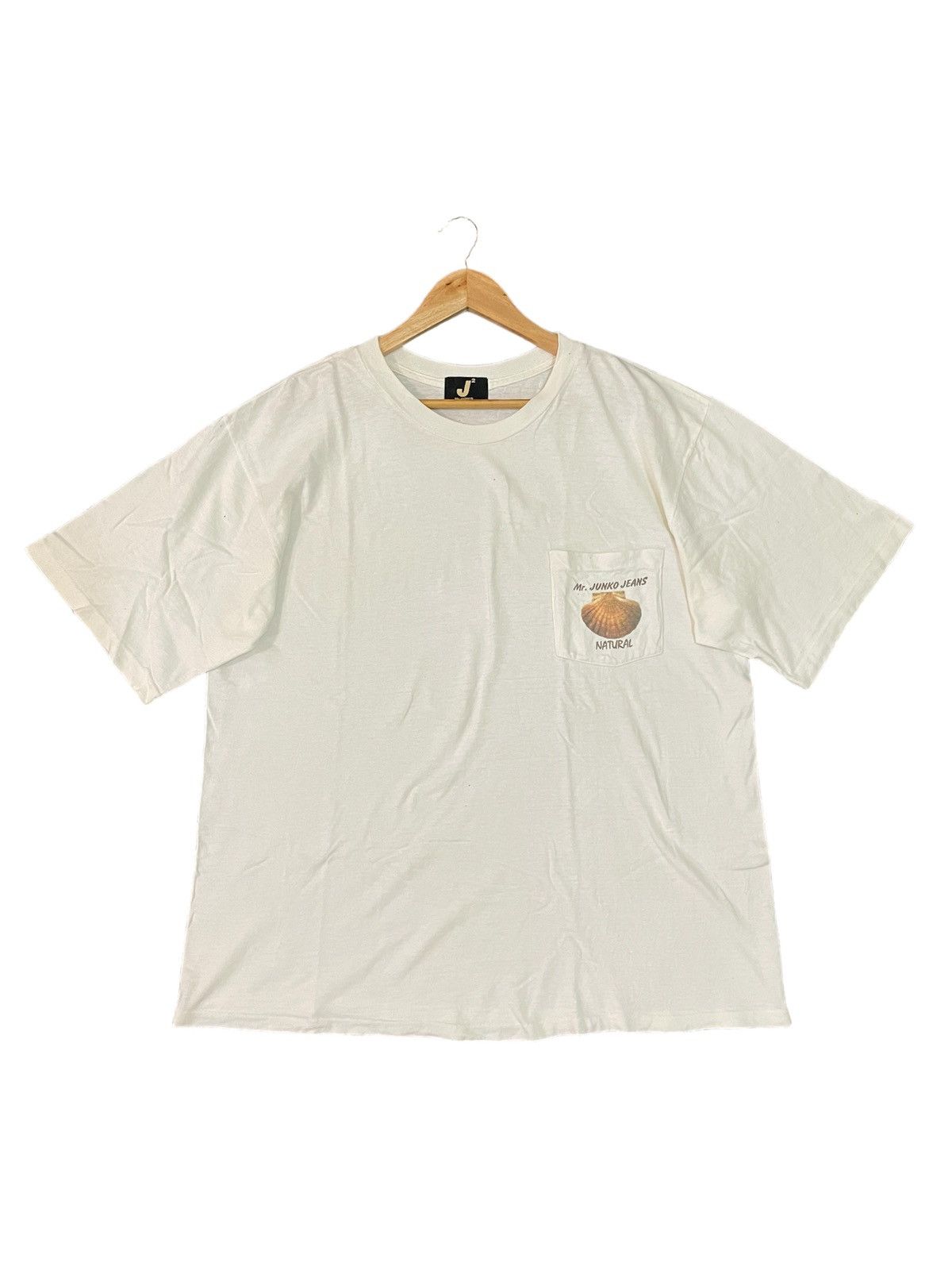 Japanese Brand Mr Junko Pocket tee Tshirt Size US XL / EU 56 / 4 - 1 Thumbnail
