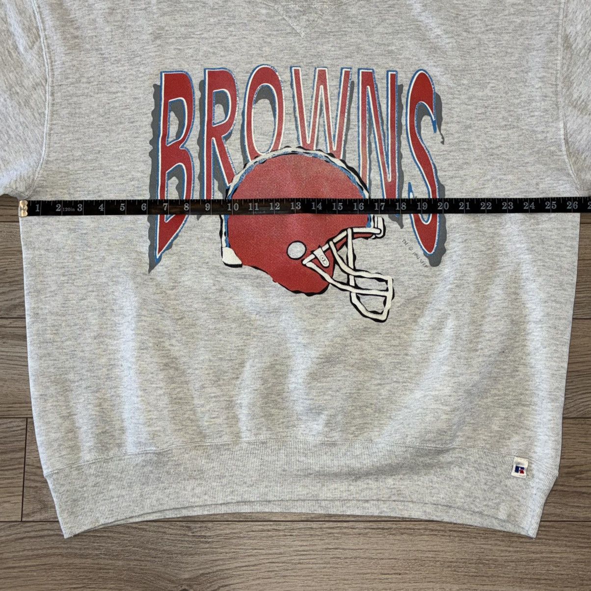Russell Athletic 90s Cleveland Browns grey Russell Athletic sweatshirt Size US XXL / EU 58 / 5 - 7 Thumbnail
