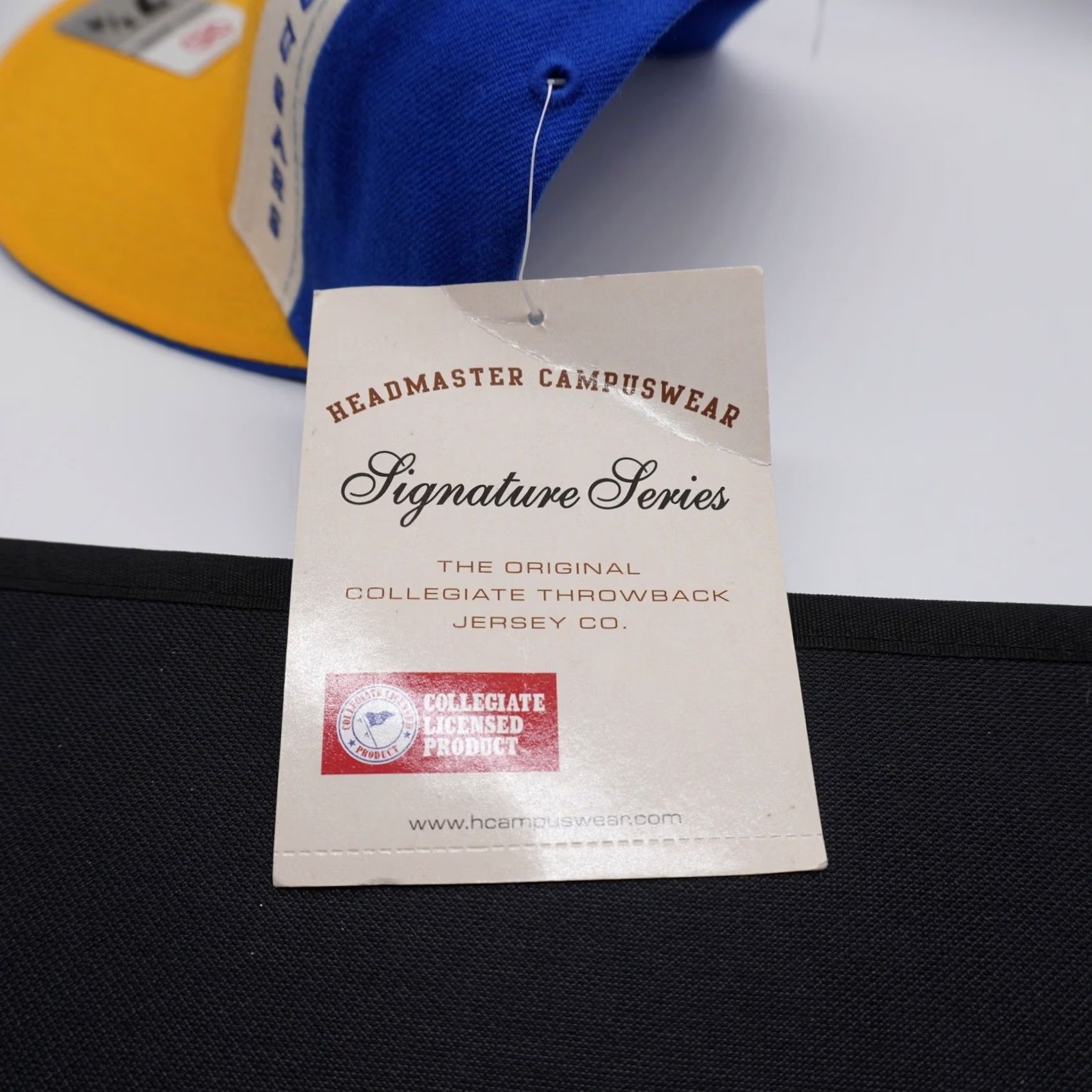 Cougar Headmaster Campuswear Hat Wool Fitted Cap Mens 7 3/4 Yellow Blue ICC Cougars Size ONE SIZE - 6 Thumbnail