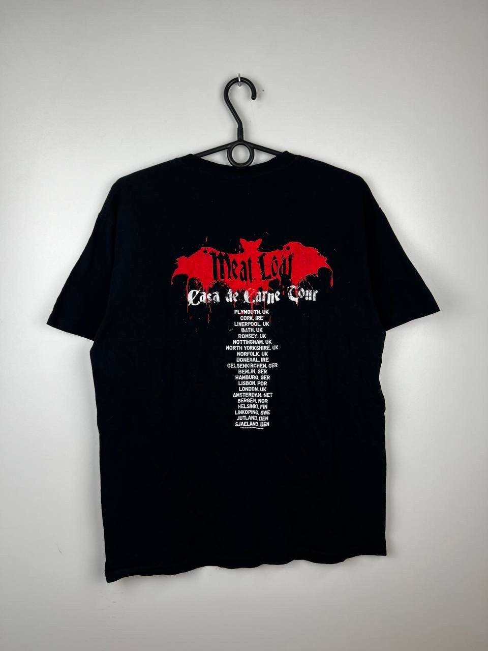 Vintage Meat Loaf Tour 2006 band t-shirts size M Size US M / EU 48-50 / 2 - 2 Thumbnail