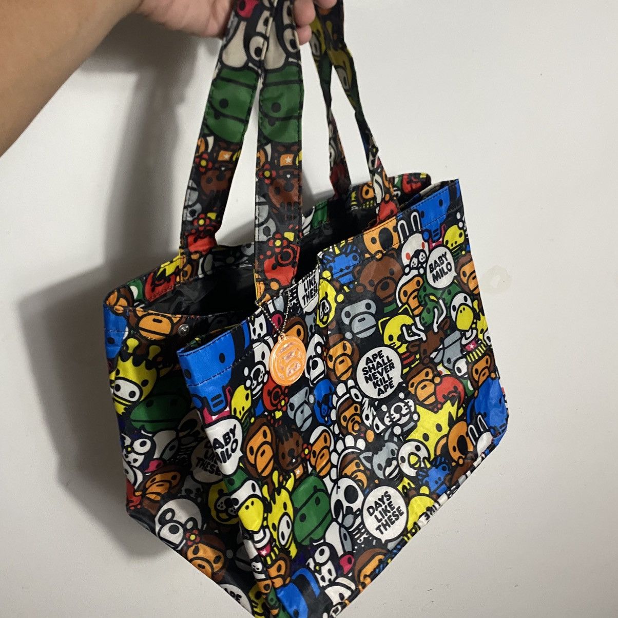 Bape Baby Milo Magazine Tote Bag Size ONE SIZE - 11 Thumbnail
