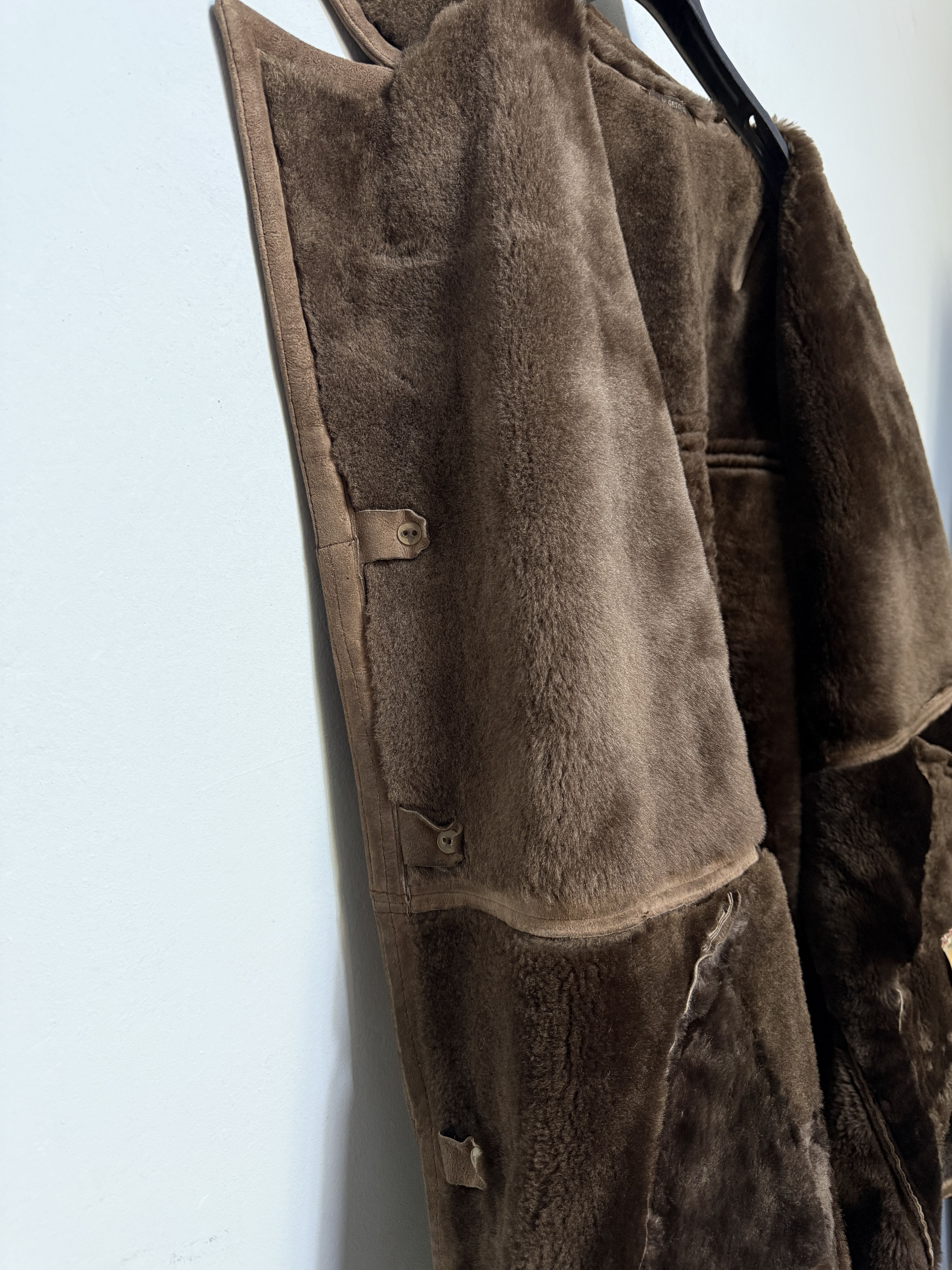 McGregor Vintage Coat Belted McGregor shearling suede coat L / xl Size US L / EU 52-54 / 3 - 11 Thumbnail