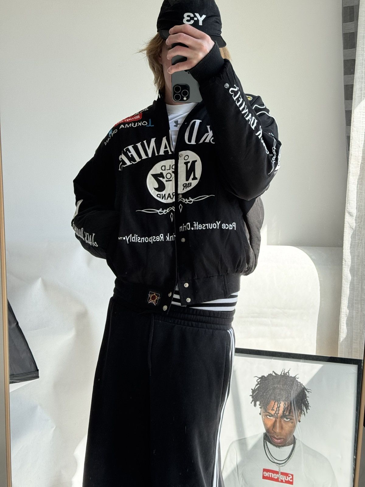 Vintage Jack Daniels VINTAGE RACING JACKET CHEVROLET BOMBER NASCAR Size US L / EU 52-54 / 3 - 3 Thumbnail