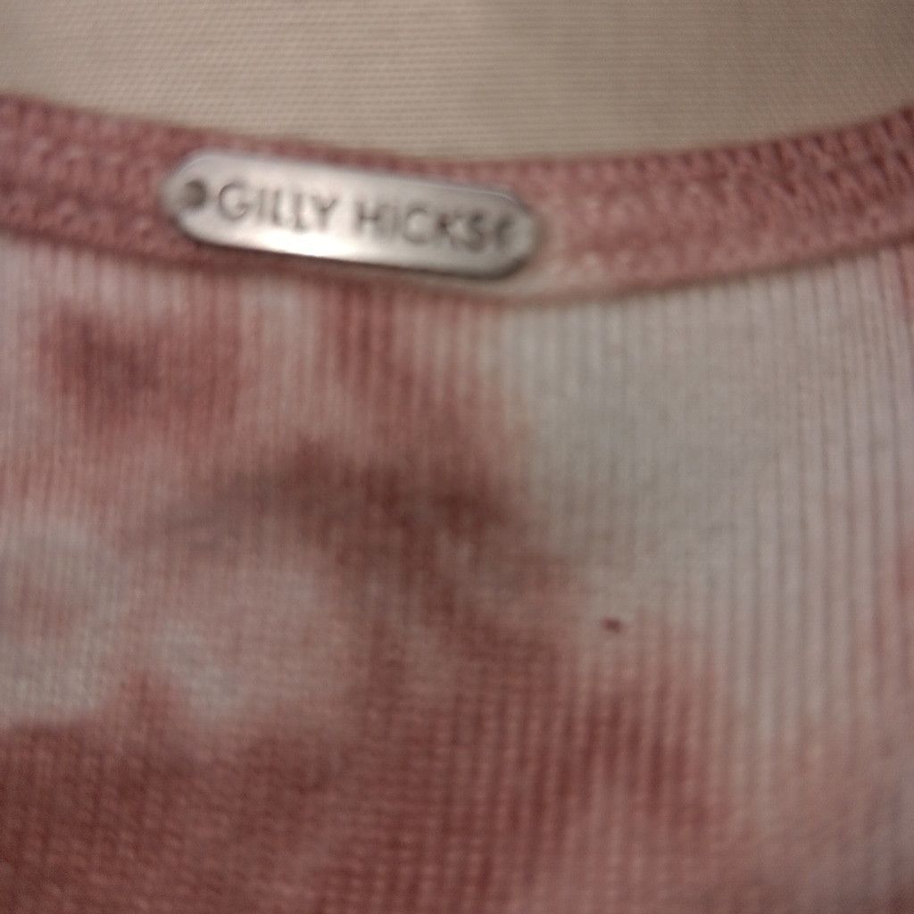 Romeo Gigli Gilly Hicks, tye dye, cropped tank top, womens S, euc Size XS / US 0-2 / IT 36-38 - 7 Thumbnail