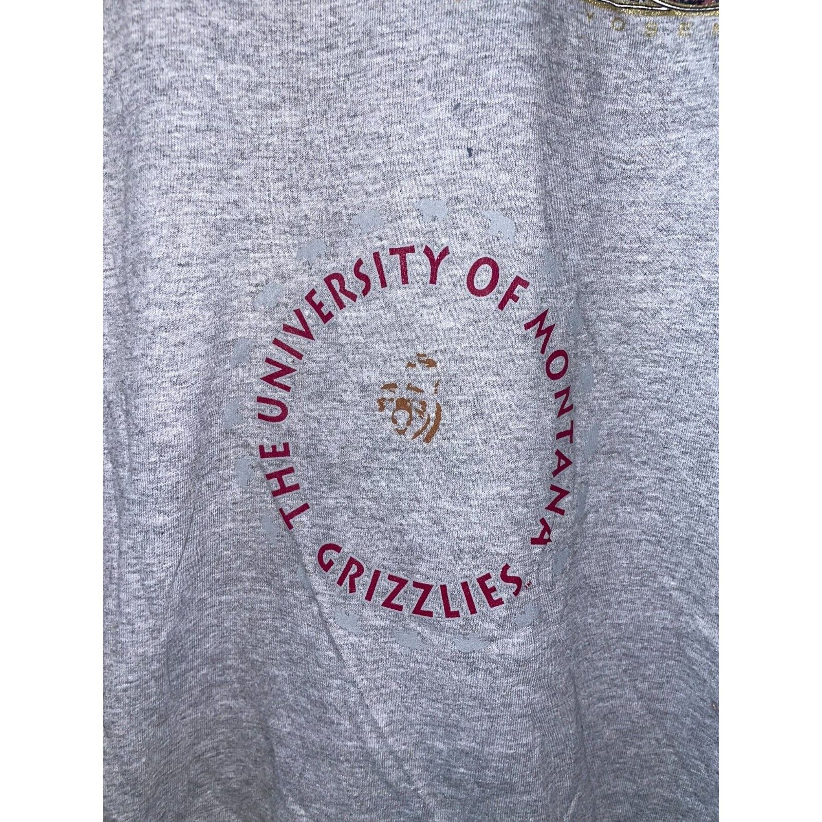 Anvil Vintage Montana State Shirt Tourney Long Sleeve Tee 90s VTG Size US M / EU 48-50 / 2 - 3 Thumbnail