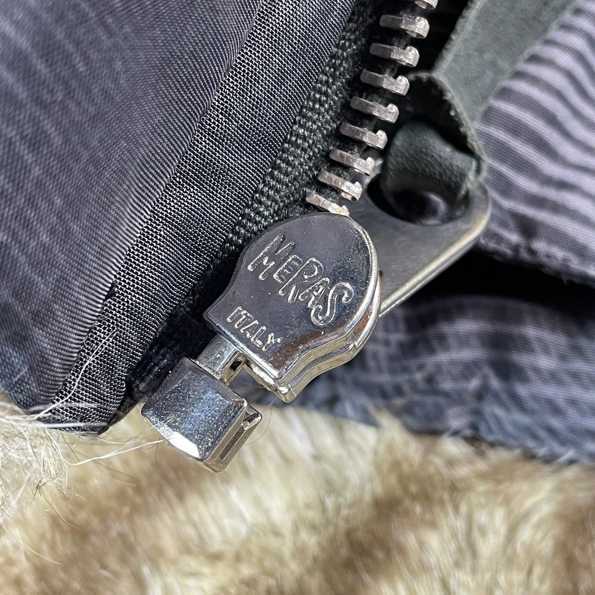 If Six Was Nine × Japanese Brand × Napapijri Avant Garde Opium Y2K Faux Fur Jacket Rick Owens Carti Style Size S / US 4 / IT 40 - 19 Thumbnail