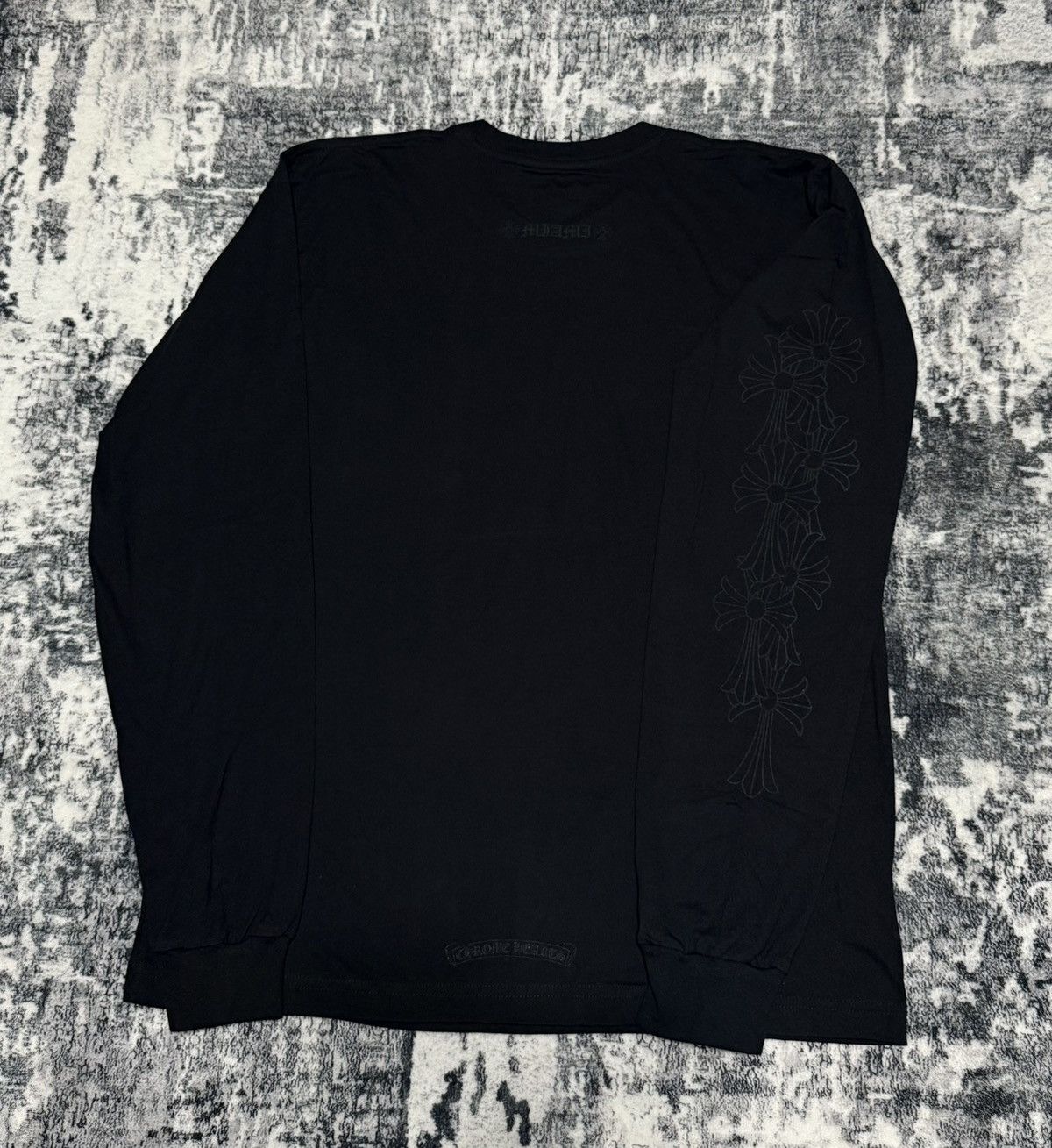 Chrome Hearts Chrome Hearts Black Cemetery Cross Long Sleeve Size US L / EU 52-54 / 3 - 2 Thumbnail