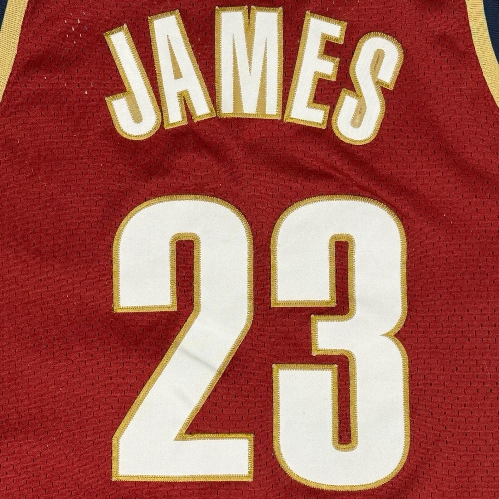 Nike 2003 Nike Lebron James Cleveland Cavaliers Jersey Swingman M Size ONE SIZE - 9 Thumbnail