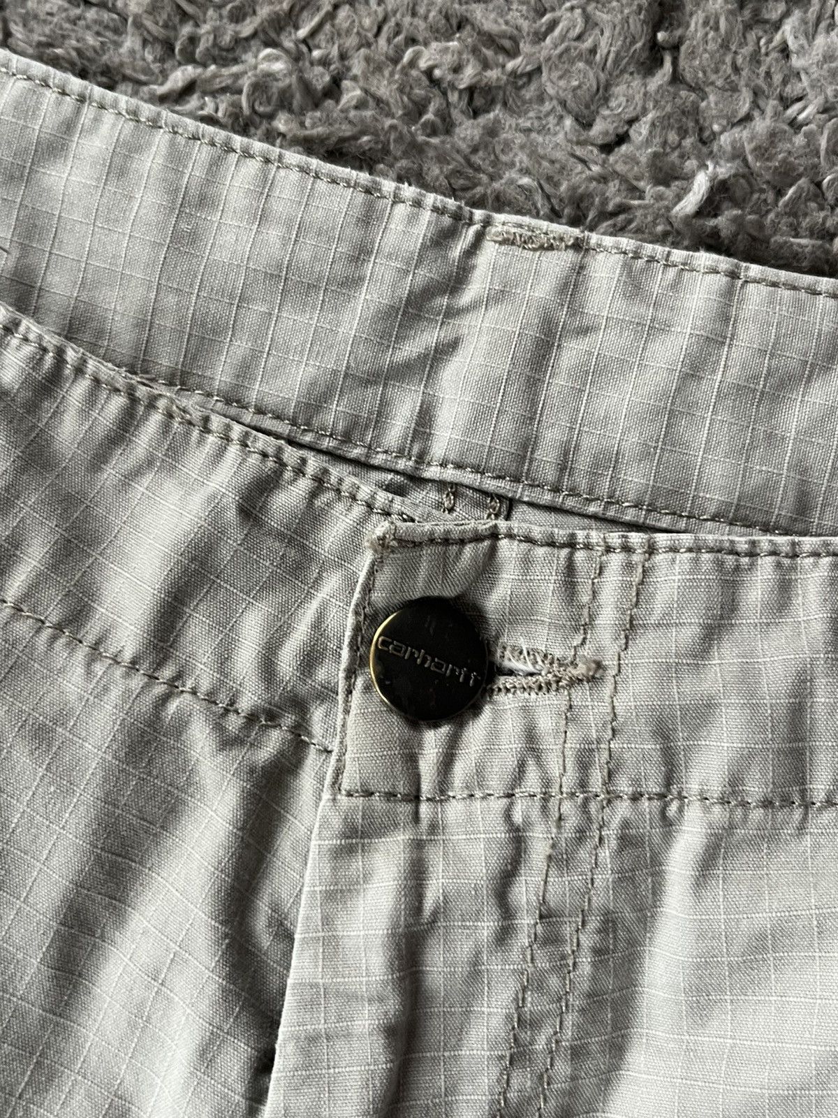 Carhartt Vintage Cargo Shorts Carhartt Mini Logo Streetwear Size US 34 / EU 50 - 12 Thumbnail