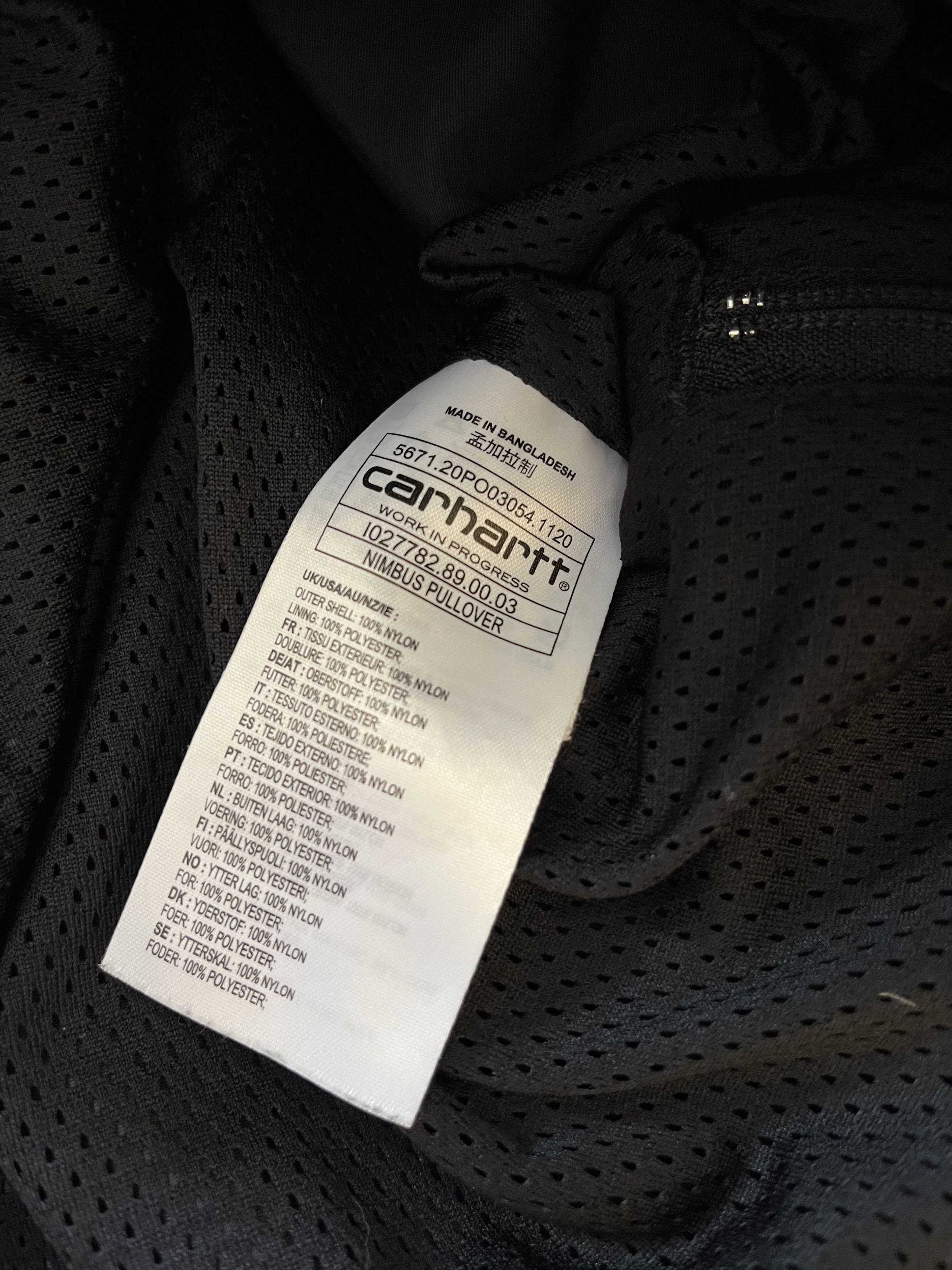 Carhartt × Carhartt Wip Carhartt WIP Nimbus Pullover Anorak Hoodie Jacket Size US M / EU 48-50 / 2 - 5 Thumbnail
