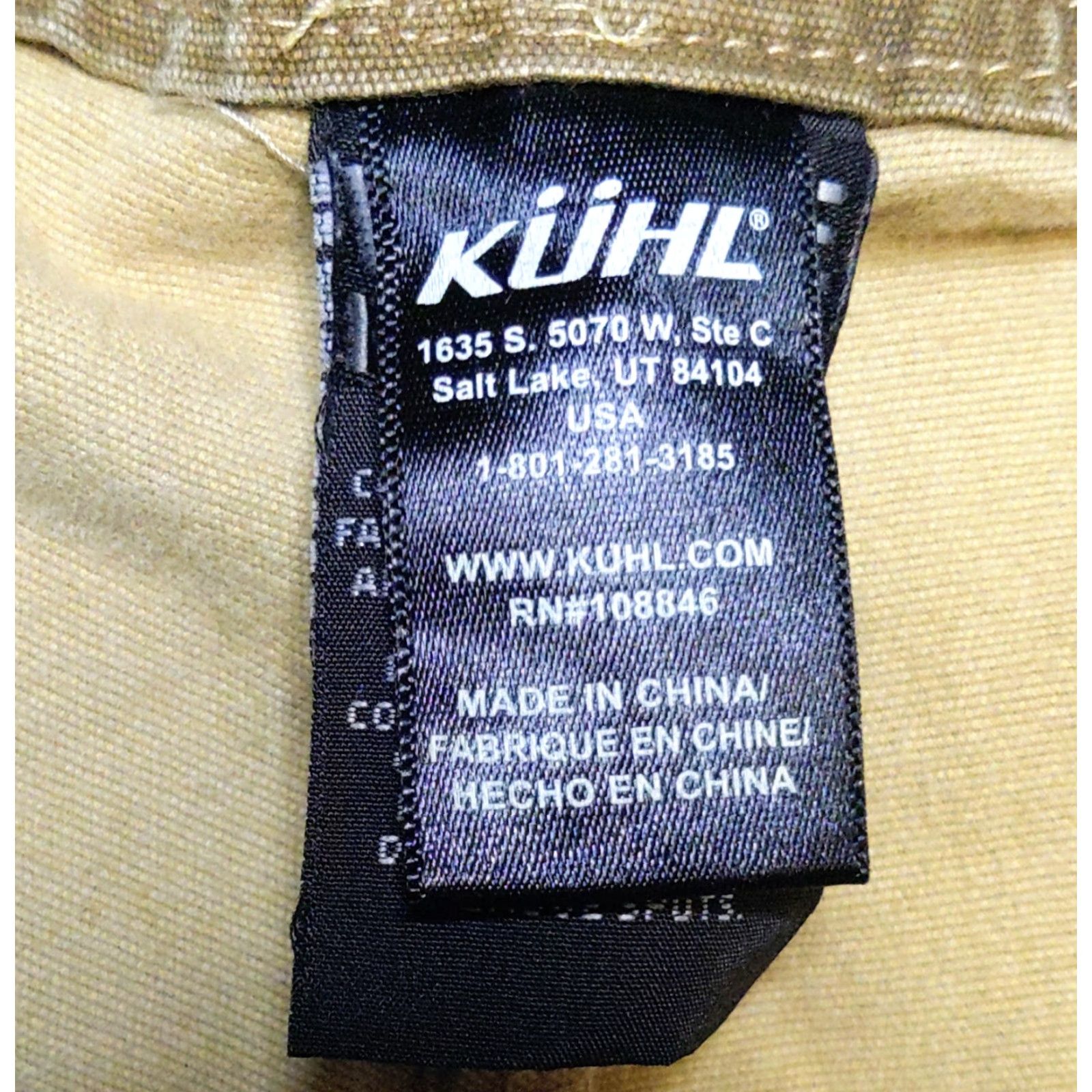 Vintage KÜHL Kanvus Jeans Mens 40x32 Canvas Stretch Brown Green Outdoor Hiking Pants Jeans Size US 40 / EU 56 - 6 Thumbnail