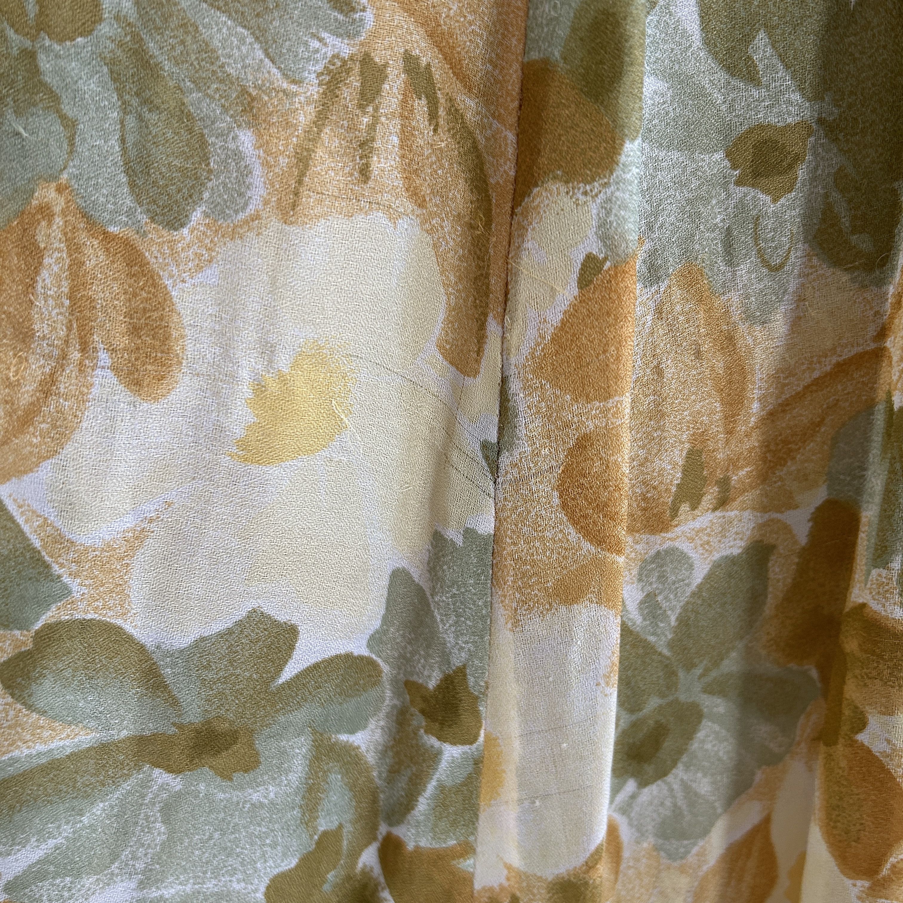 Vintage Vintage 90s Floral Midi Skirt Size 30" / US 8 / IT 44 - 11 Thumbnail