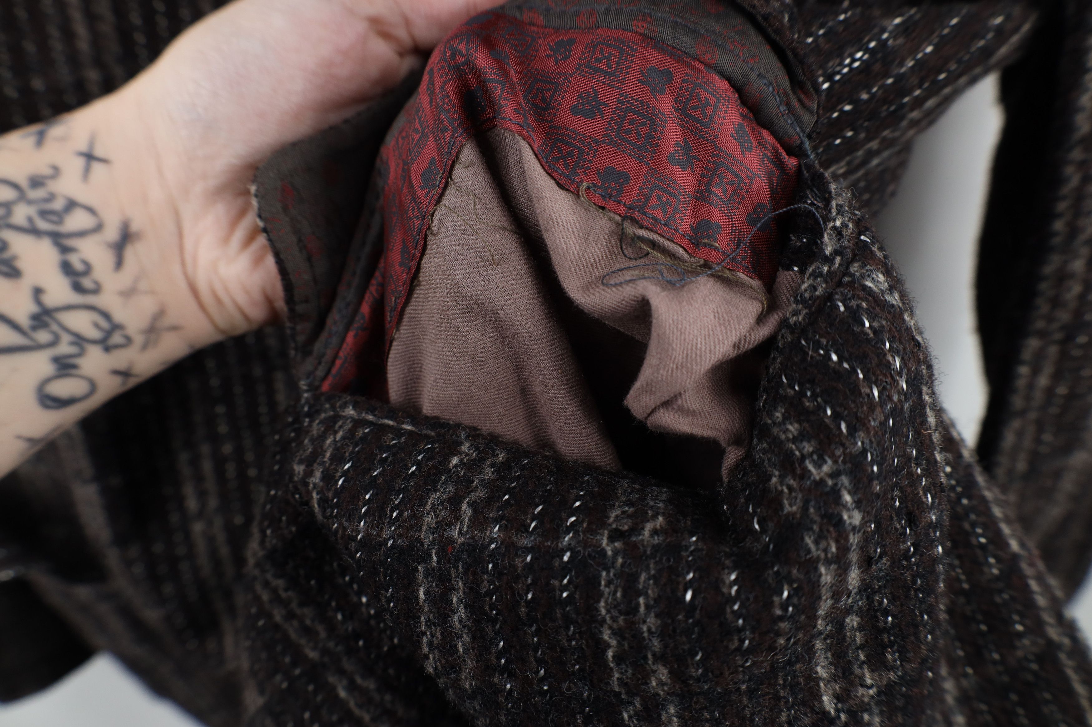 Vintage Vintage 50s 60s Streetwear Wool Tweed Suit Jacket Blazer USA Size US L / EU 52-54 / 3 - 6 Thumbnail