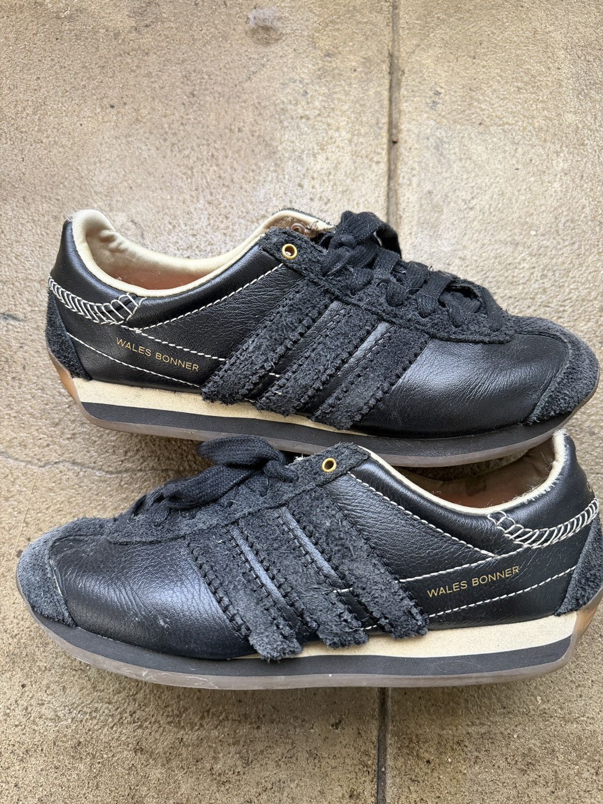 Wales Bonner Wales Bonner x Adidas Country Sneakers Size US 7 / IT 37 - 4 Thumbnail