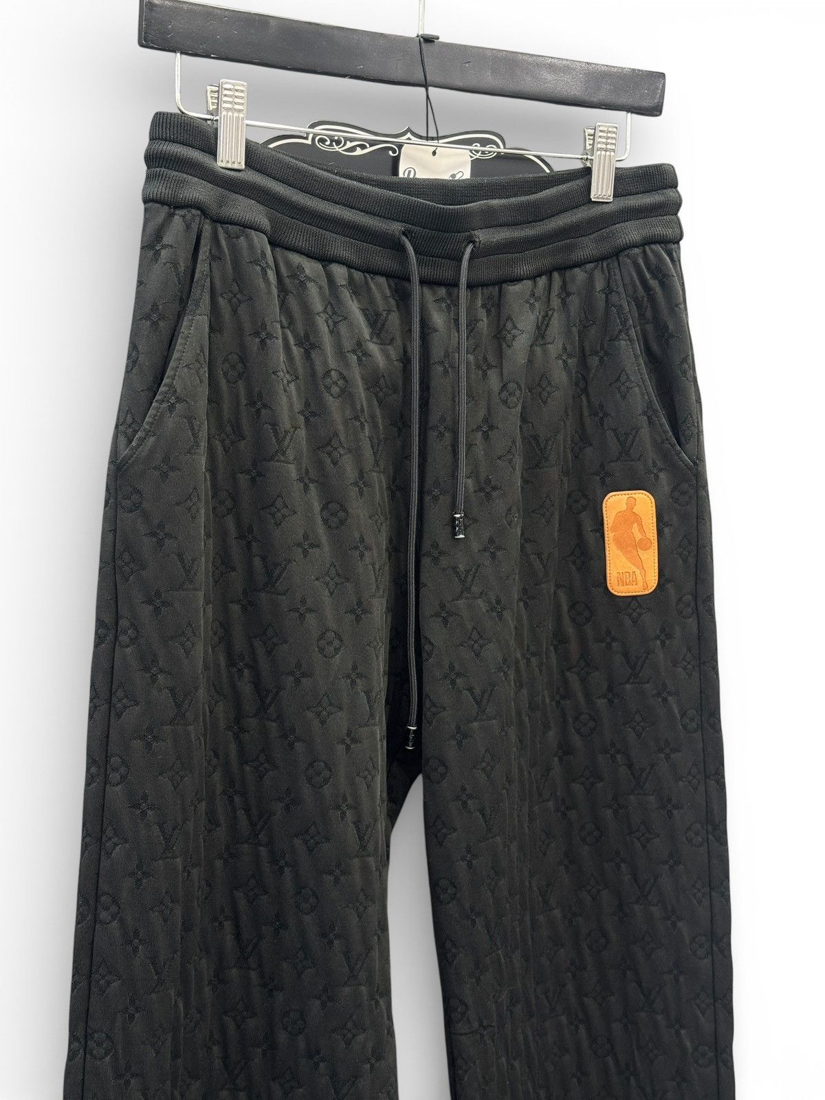 Louis Vuitton Louis Vuitton NBA Black Monogram Trackpants Size US 32 / EU 48 - 2 Thumbnail