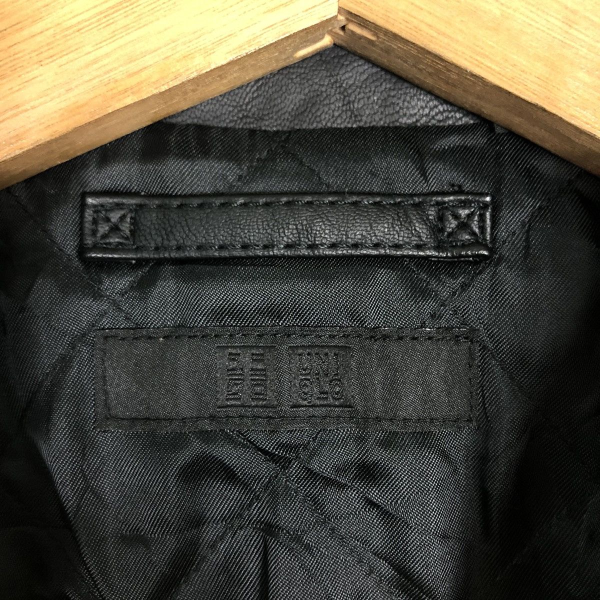Japanese Brand 🔥Bondage Design Soft Leather Bomber Jacket Uniqlo Japan Size US M / EU 48-50 / 2 - 13 Thumbnail
