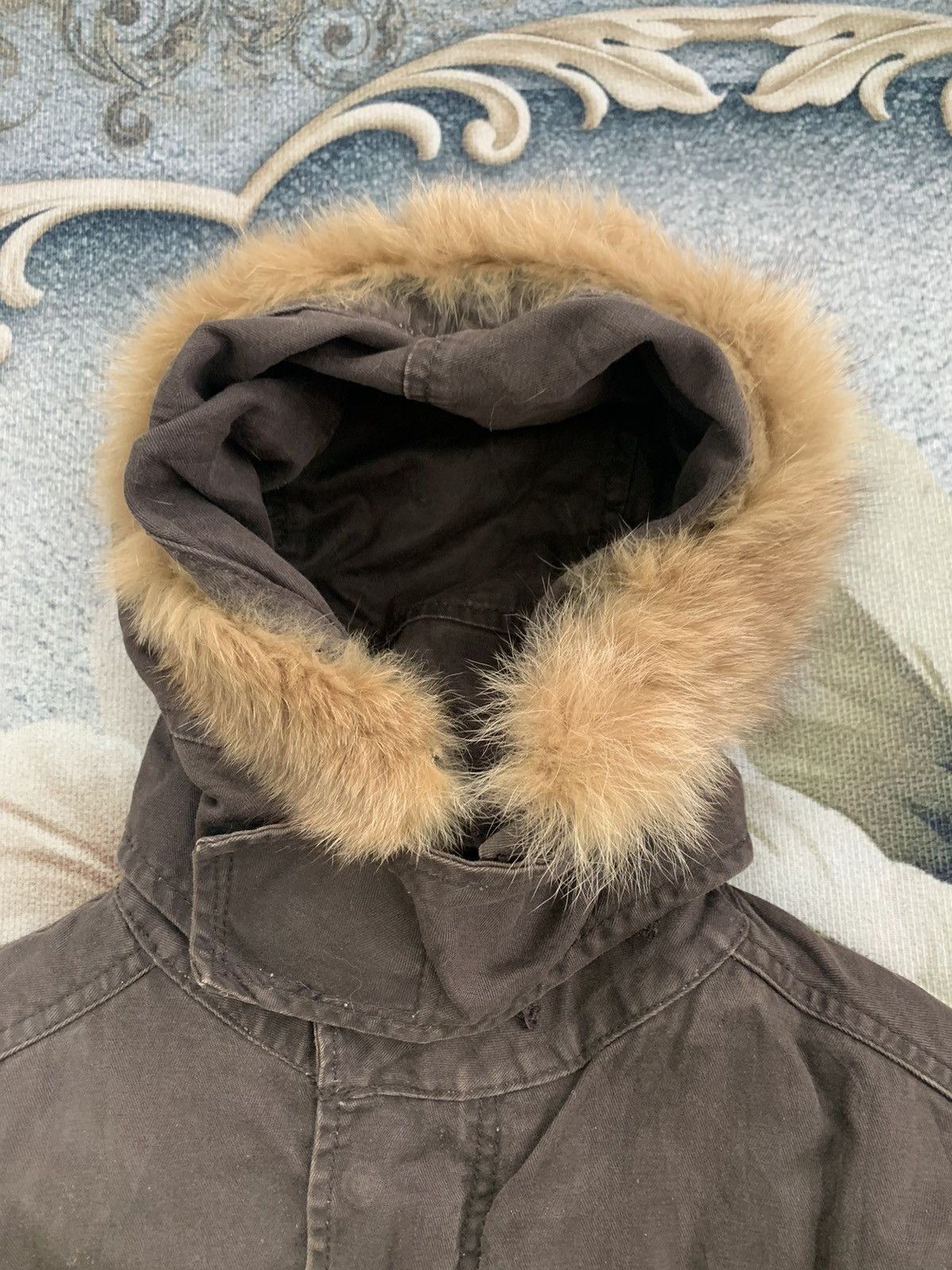 PPFM PPFM Military Parka Style Jacket Hoodie Hairy Fleece Inner Size US L / EU 52-54 / 3 - 5 Thumbnail