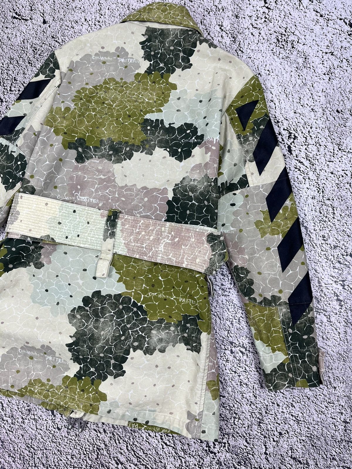 Off-White Off-White Floral Camo AOP Jacket M-65 Cargo Coat Abloh Era Size S / US 4 / IT 40 - 9 Thumbnail