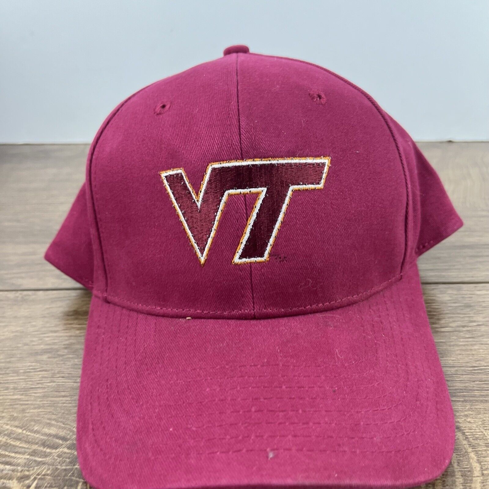 Other Virginia Tech Hokies Hat Red Cap Adjustable Tech Hokies Red Size ONE SIZE - 5 Thumbnail