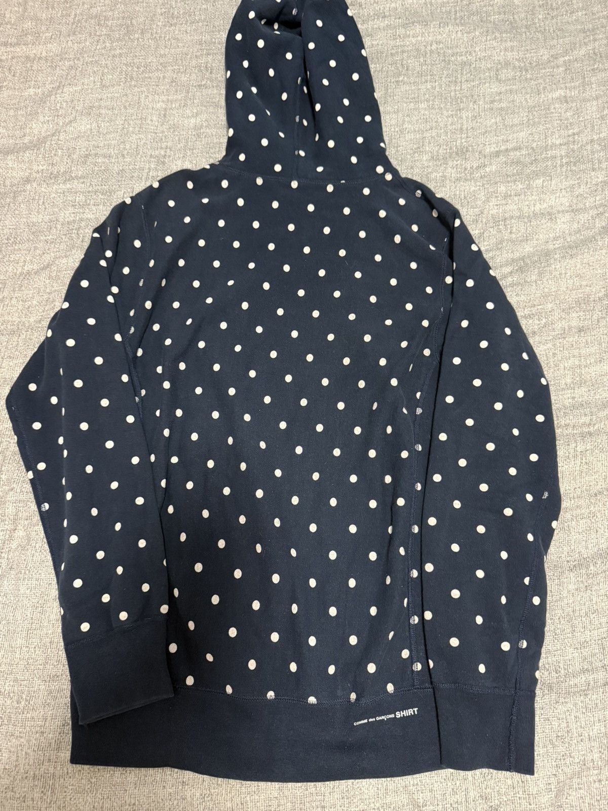 Comme des Garcons Supreme cdg navy dot box logo hooded sweatshirt hoodie Size US L / EU 52-54 / 3 - 6 Thumbnail