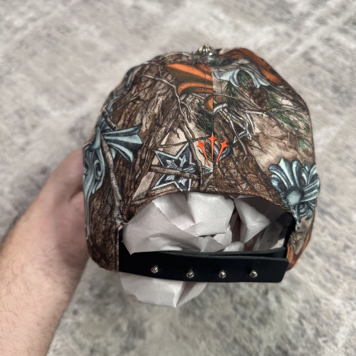 Chrome Hearts Nike Nocta drake CLB camo baseball hat Size ONE SIZE - 7 Thumbnail