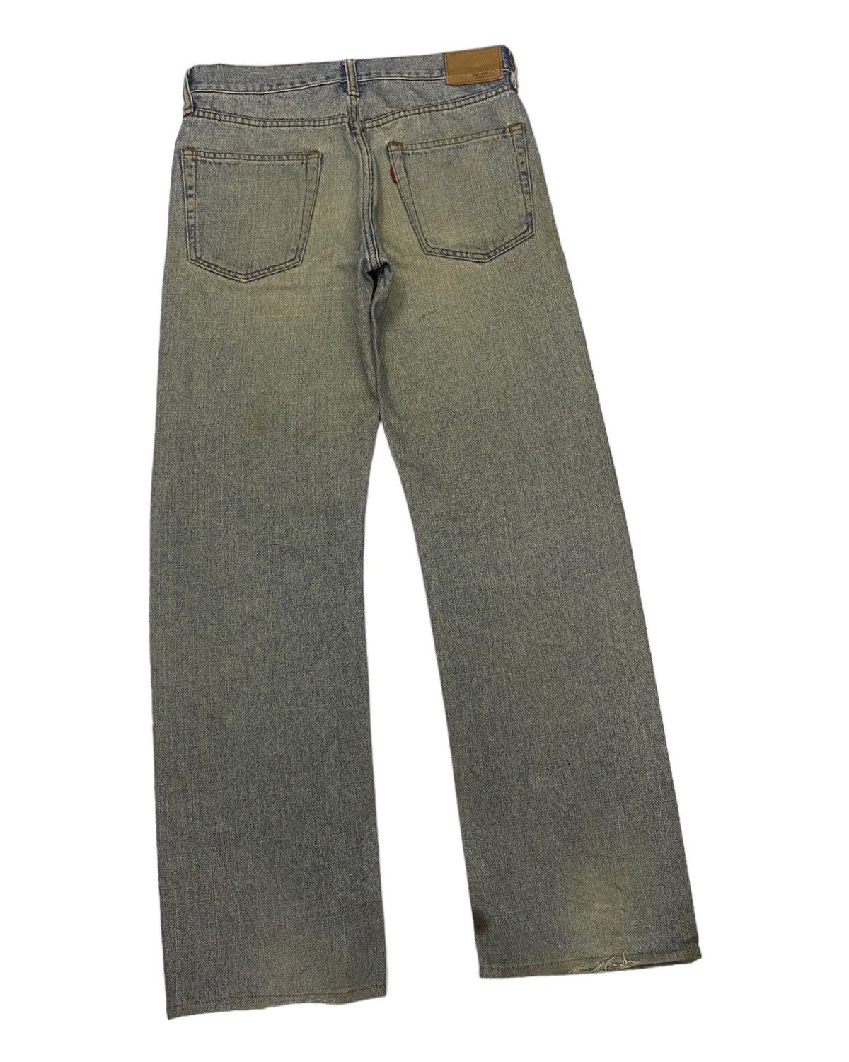 Kapital RUSTY BAGGY🔥BOBSON DISTRESSED DENIM JEANS Size US 30 / EU 46 - 4 Thumbnail