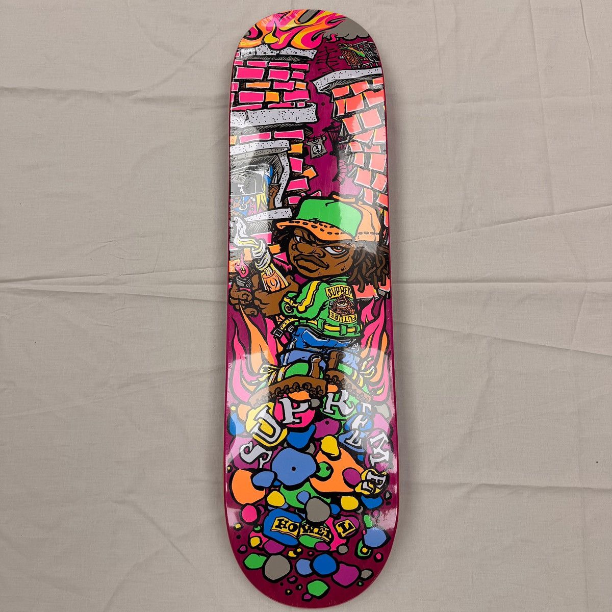 Supreme Supreme SS19 Molotov Kid Skateboard Deck | Grailed