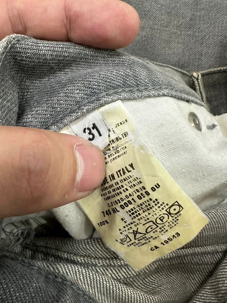 Helmut Lang helmut lang Grey washed jeans 2502-Nextarrow Size US 31 - 6 Thumbnail