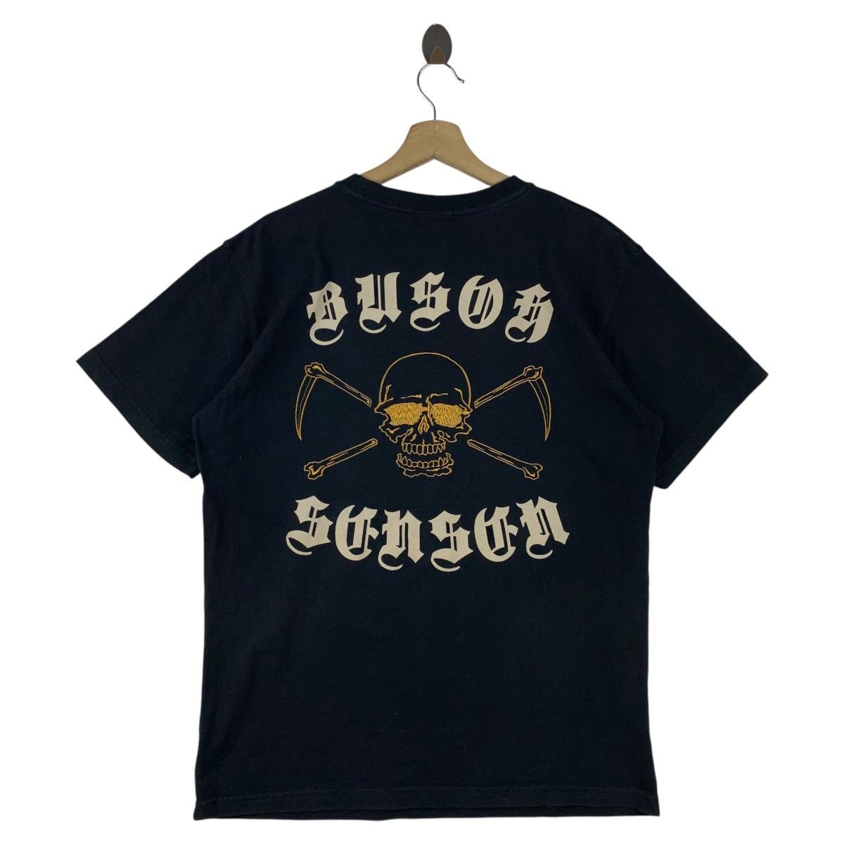 Vintage Vintage THE CROWS big skull printed backhit tee Size US L / EU 52-54 / 3 - 1 Thumbnail